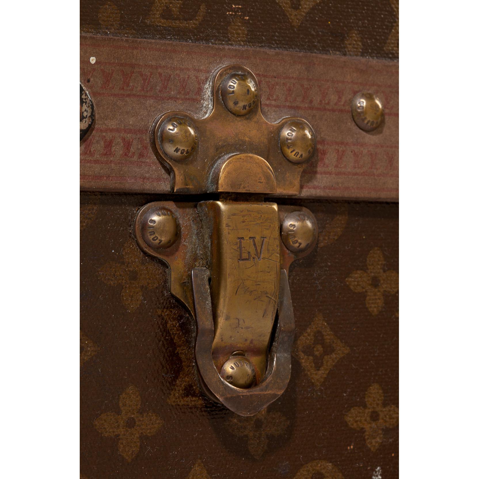 Vintage Louis Vuitton Footlocker Trunk (Lot 382 - Fall Estate Catalogued  AuctionSep 13, 2012, 10:00am)
