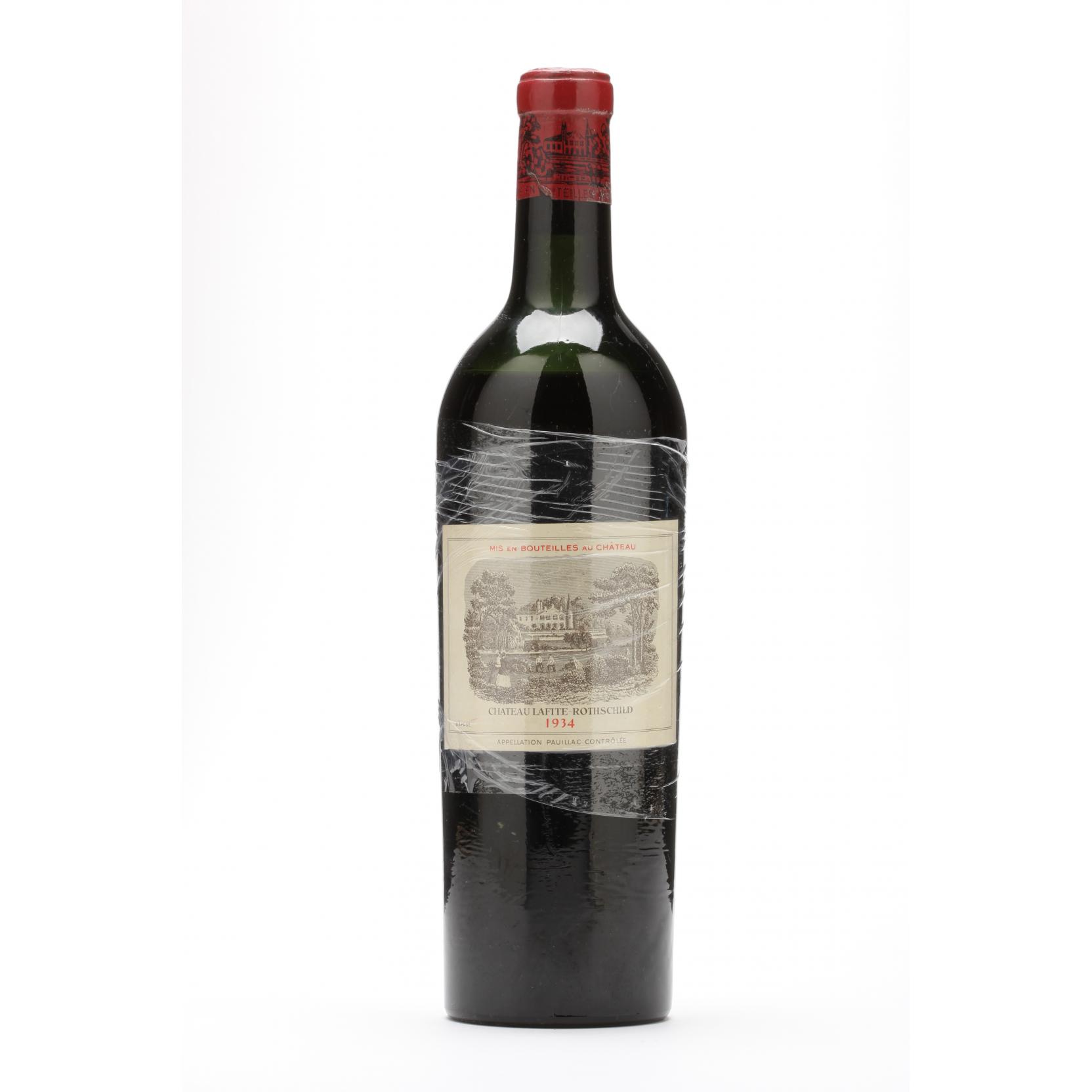 Chateau Lafite-Rothschild - Vintage 1934 (Lot 3122 - The Fall