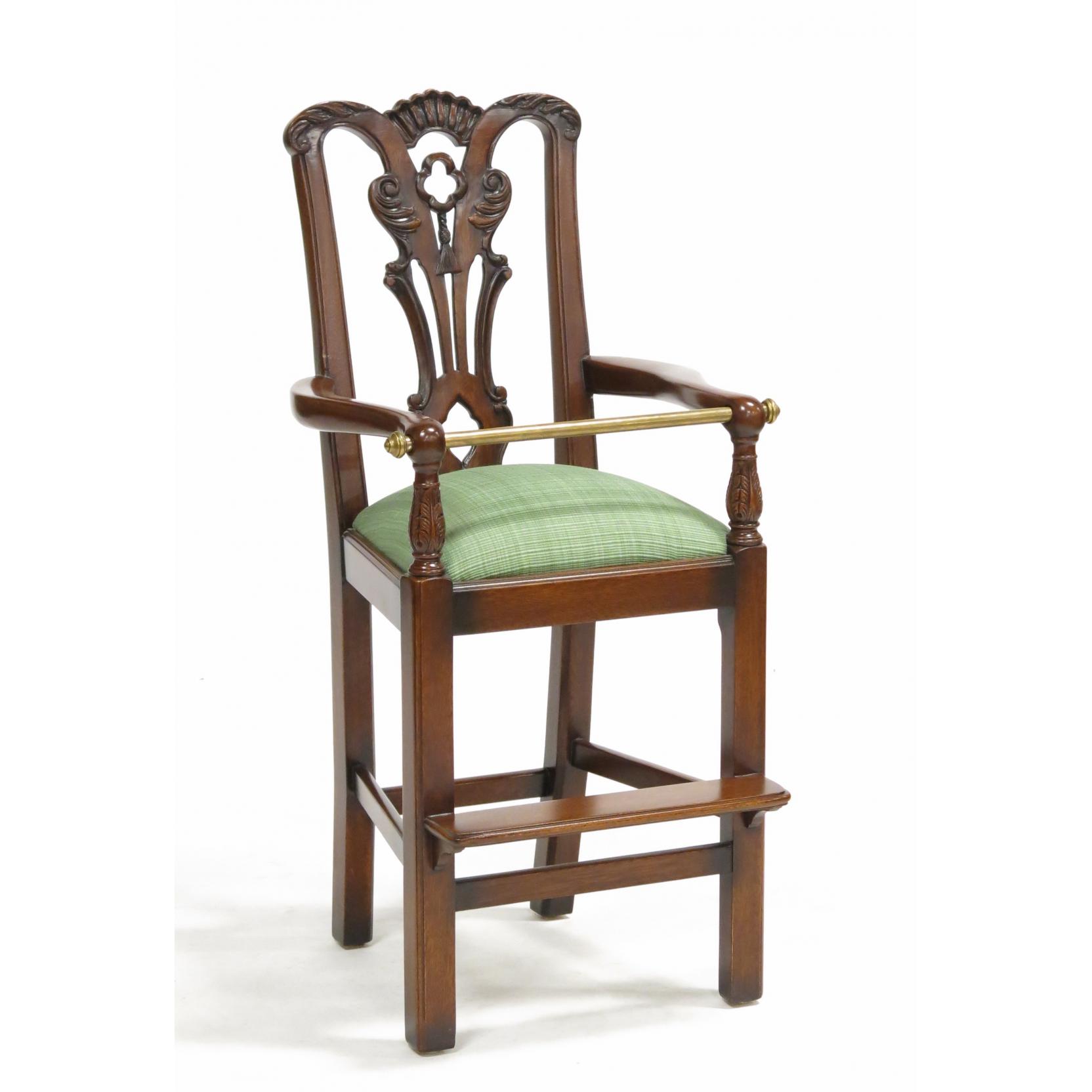 chippendale high chair