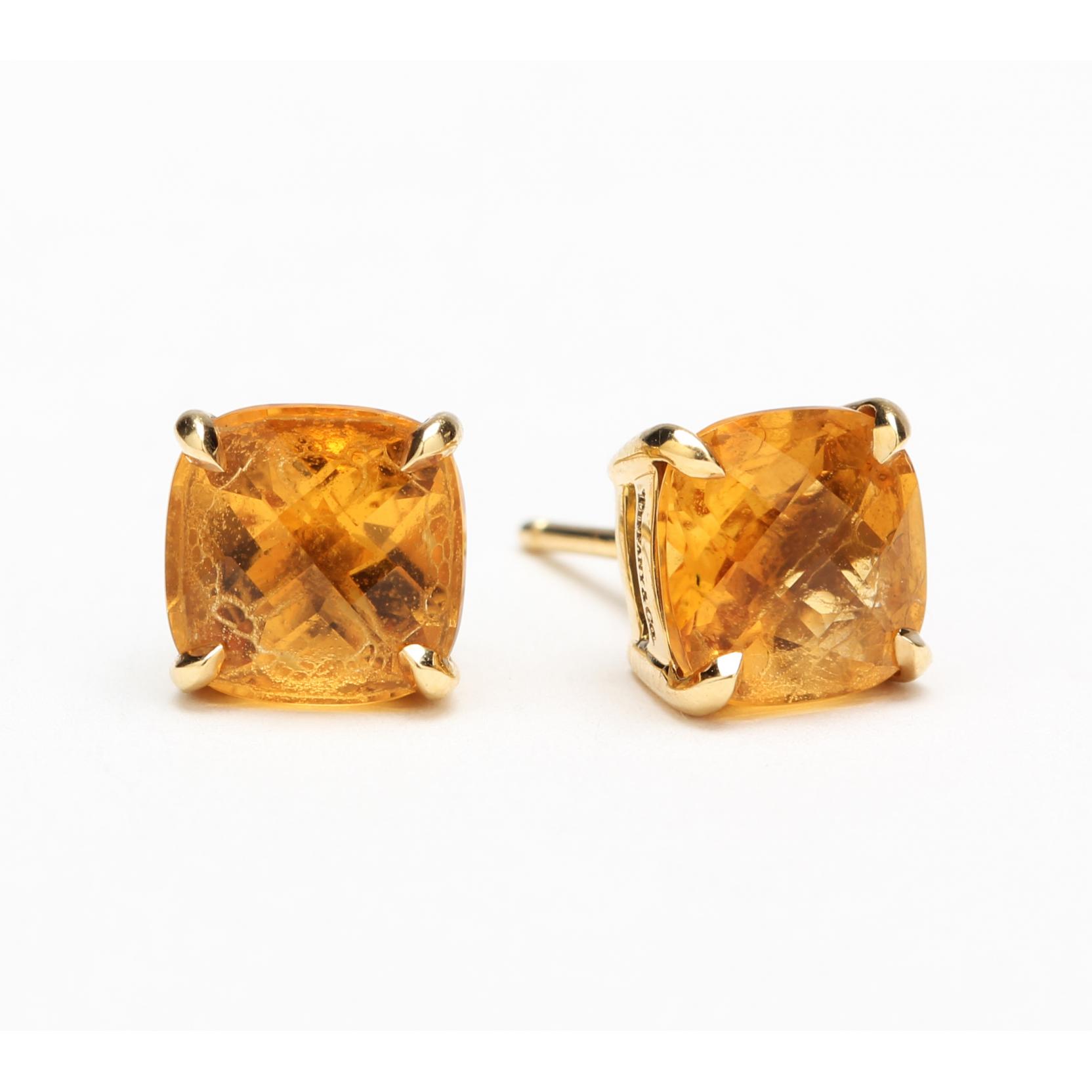 Citrine deals earrings tiffany