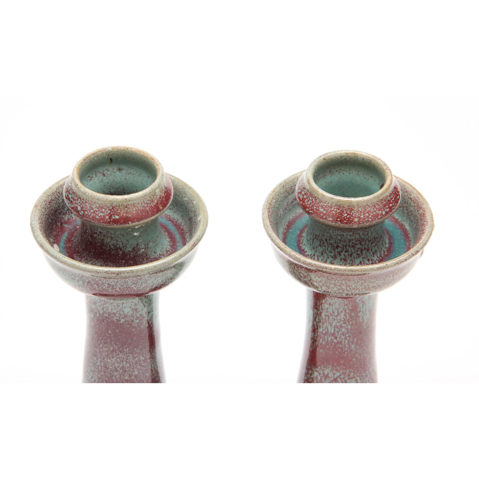 2024 Jugtown Candle Stick Holders, Vernon Owens Pottery, 8