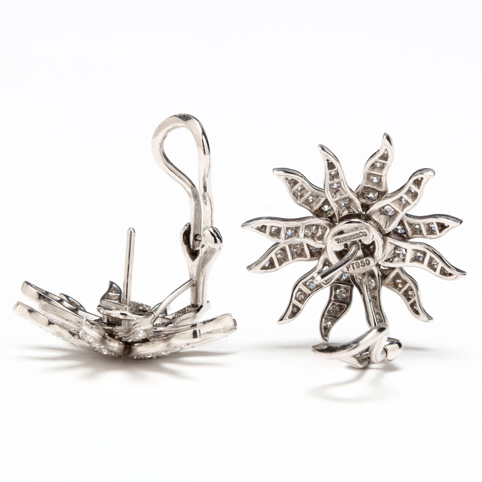 Tiffany lace sales sunburst earrings