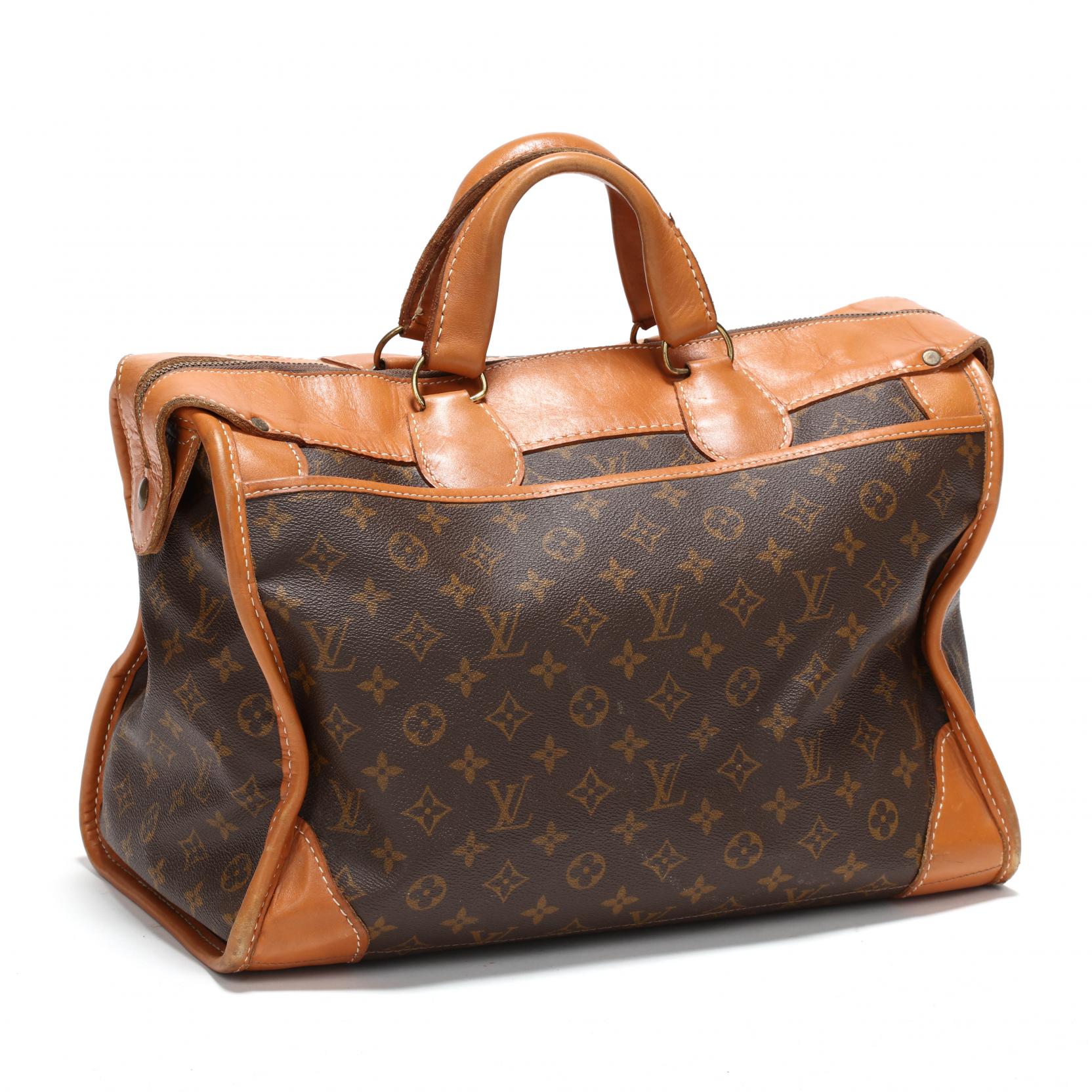Sold at Auction: Vintage Louis Vuitton Soft Case Overnight Bag