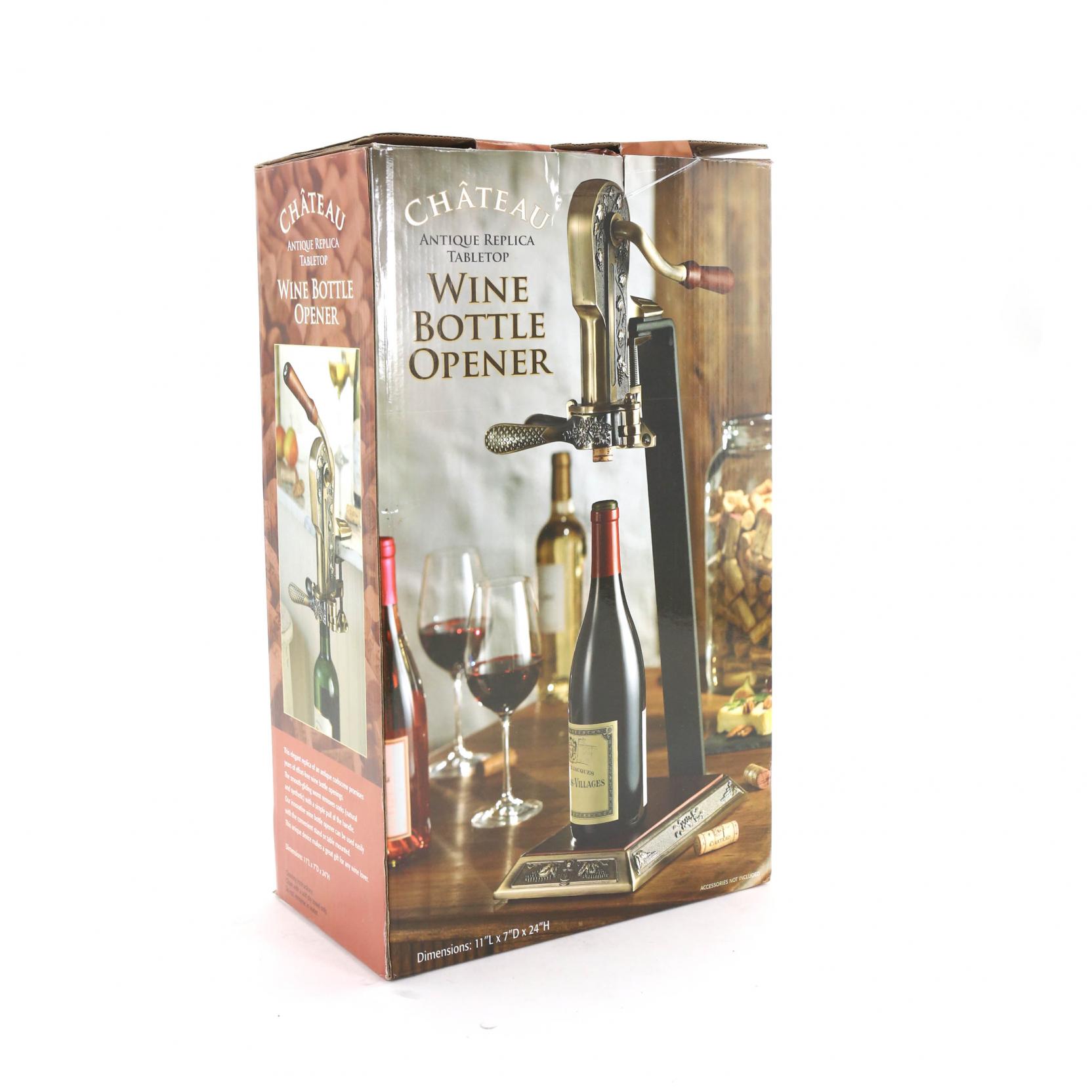Buy the Antique Monterey Brass Table Top Wine Bottle Opener