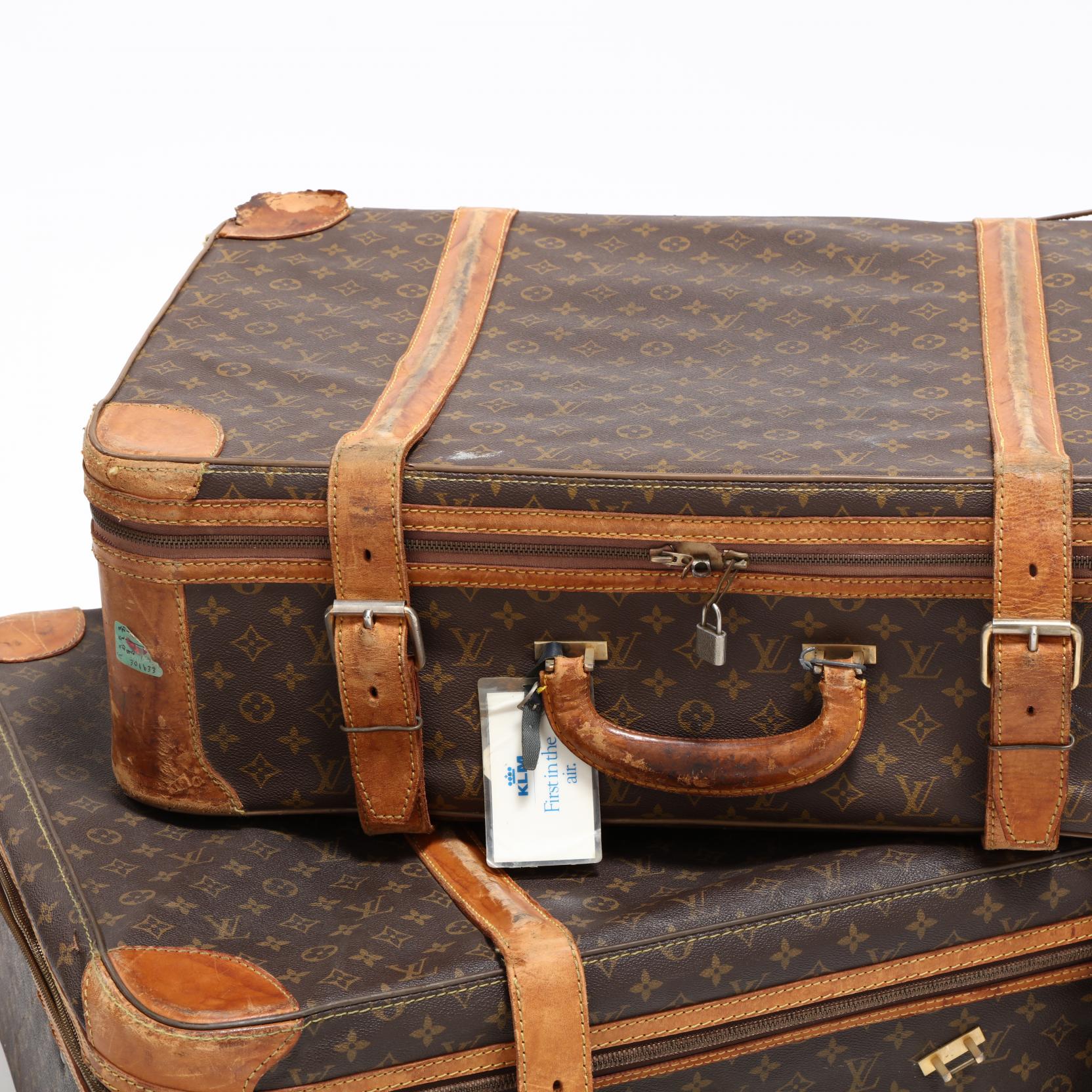 4 Pc.) Vintage Louis Vuitton Travel Set (Lot 332 - Holiday Weekend