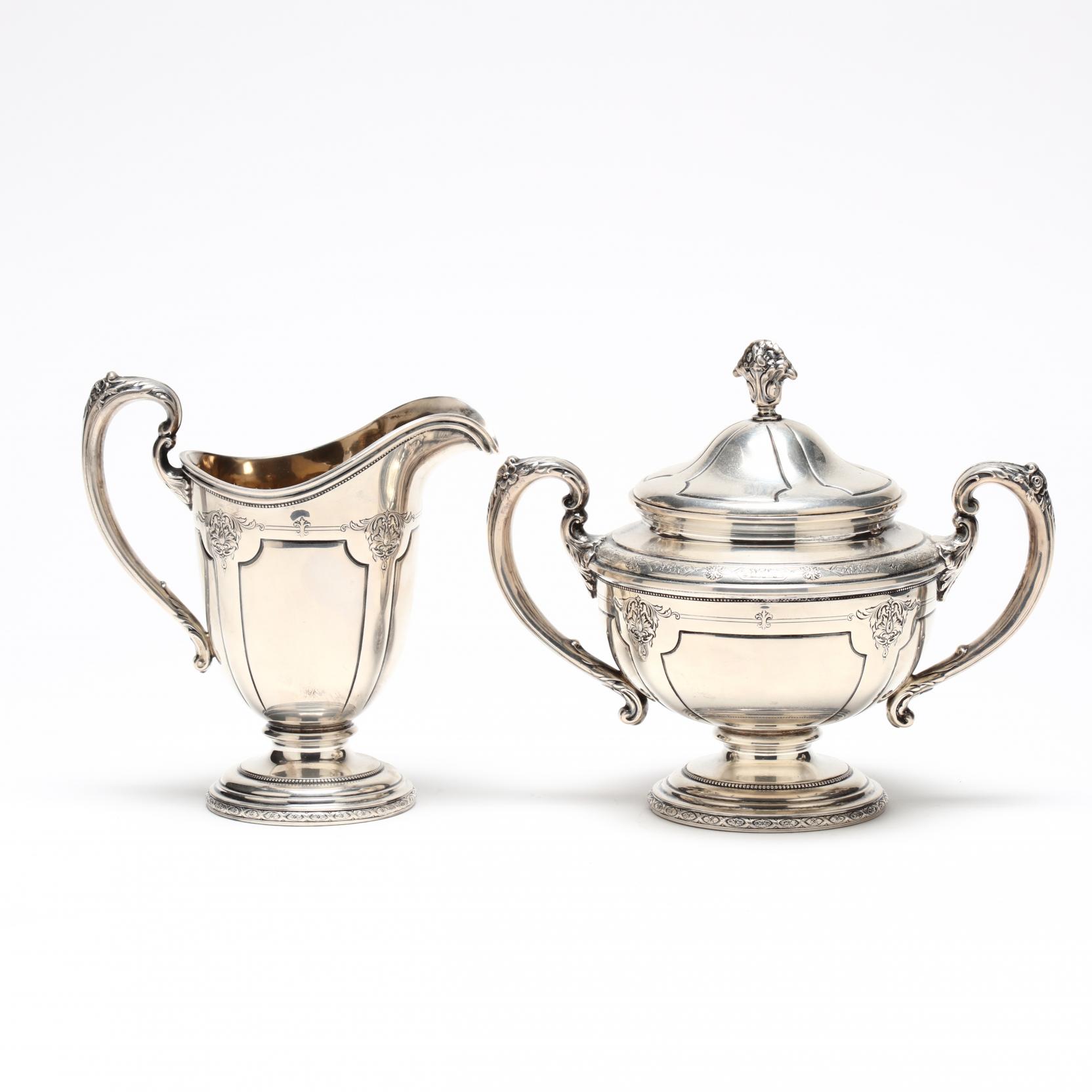 Louis XIV by Towle Sterling Silver Tea Set 5pc #76160 (#7105)