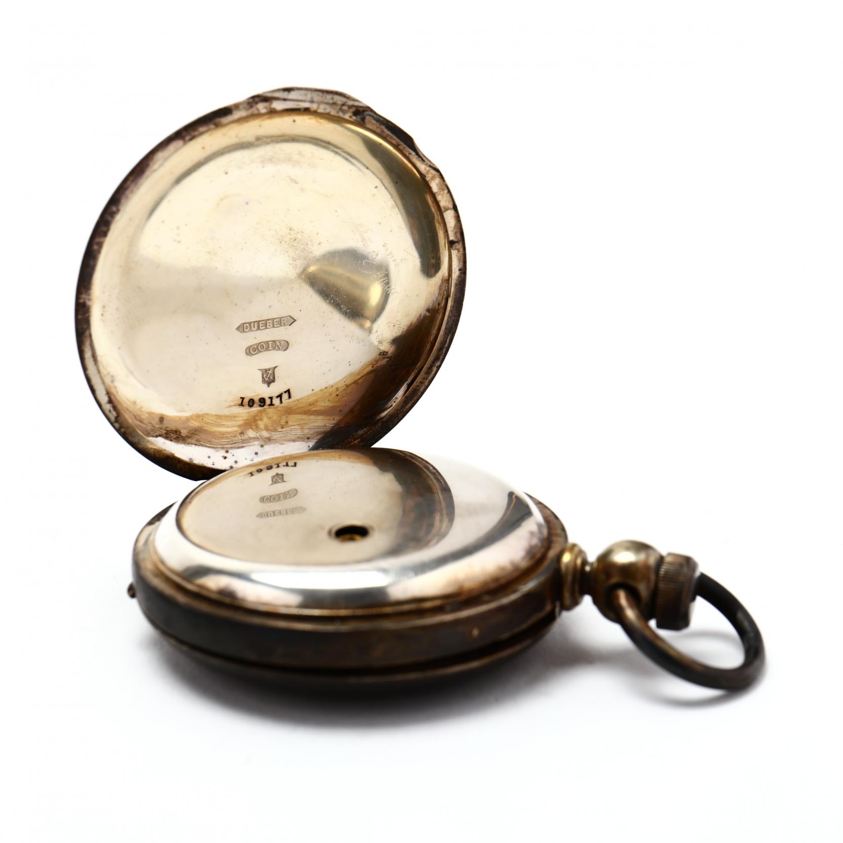 Dueber coin hotsell pocket watch