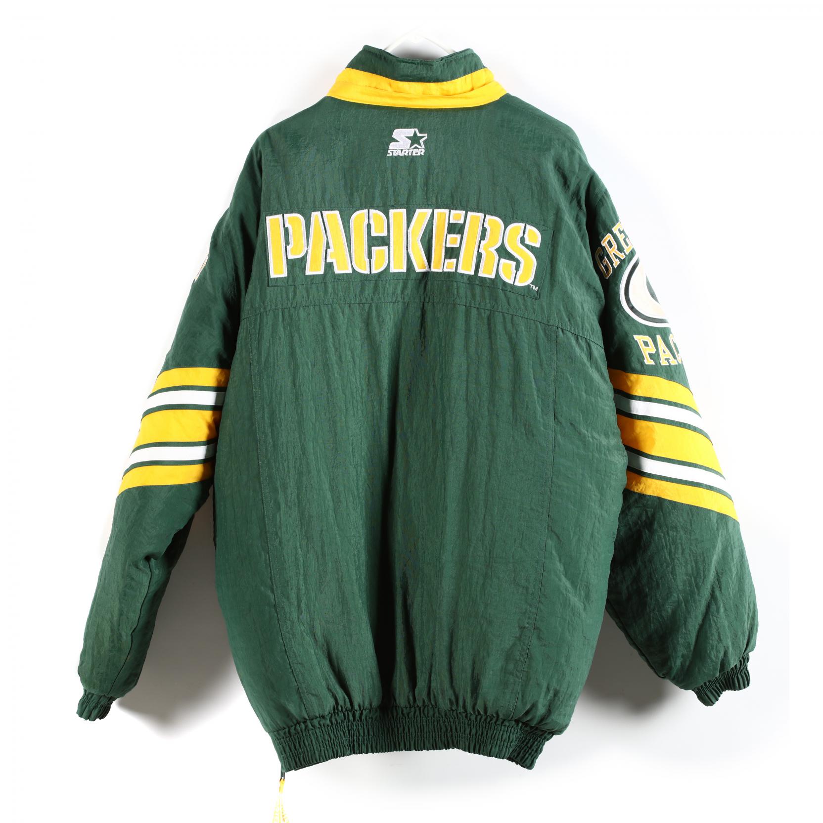 Starter Vintage Pro Line Authentic Green Bay Packers Pullover Jacket Size  XL - $48 (76% Off Retail) - From Jasmine