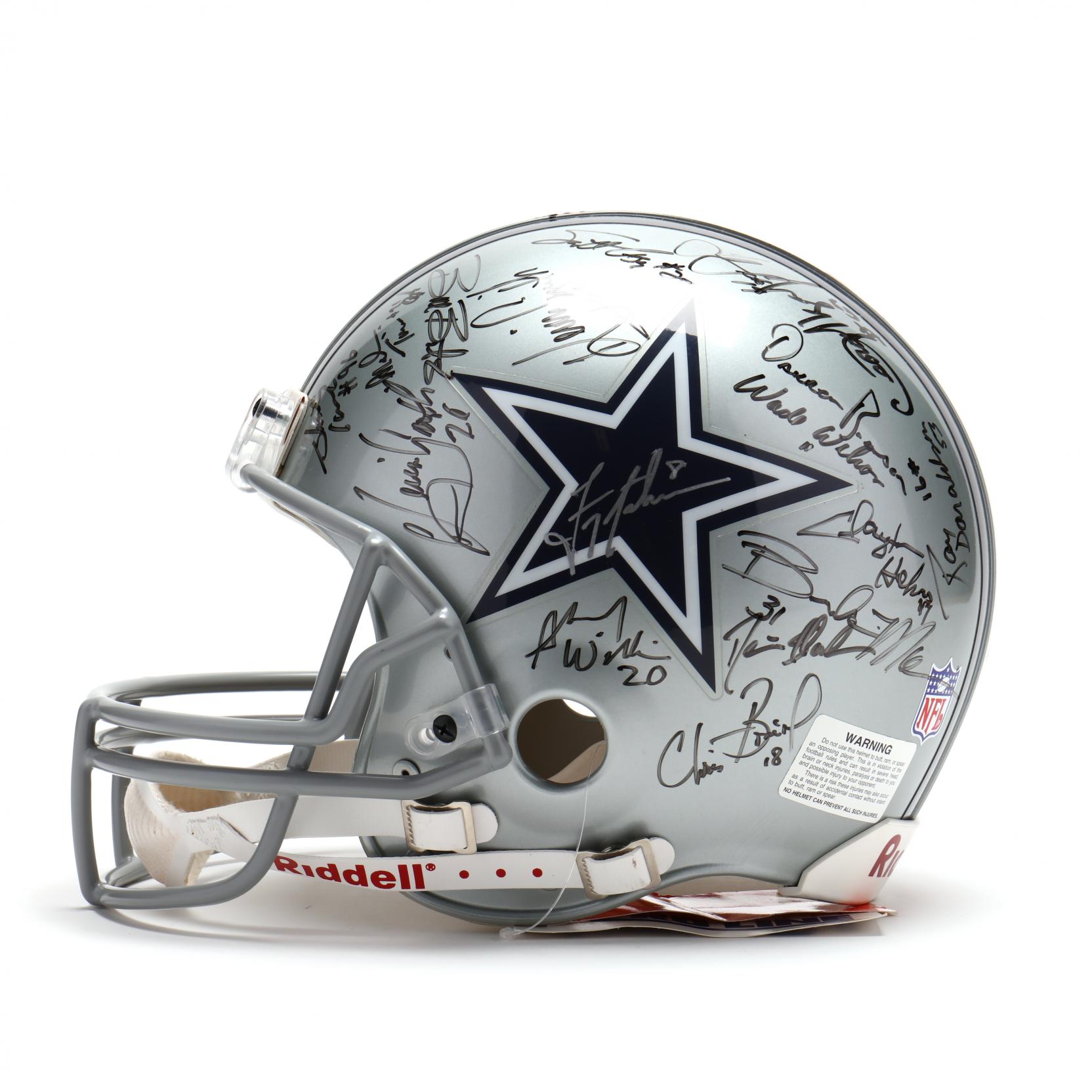 1995 Dallas Cowboys Super Bowl Champs Team Signed Authentic Helmet PSA —  Showpieces Sports