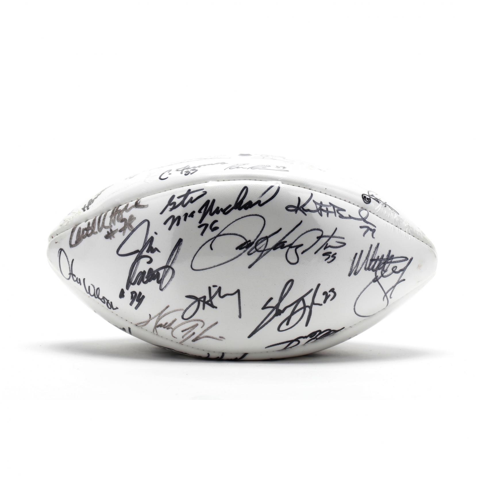 1985 Chicago Bears Team Autographed Football, Super Bowl XX (Lot 1211 -  Single-Owner Sports Memorabilia CollectionOct 26, 2018, 1:00pm)