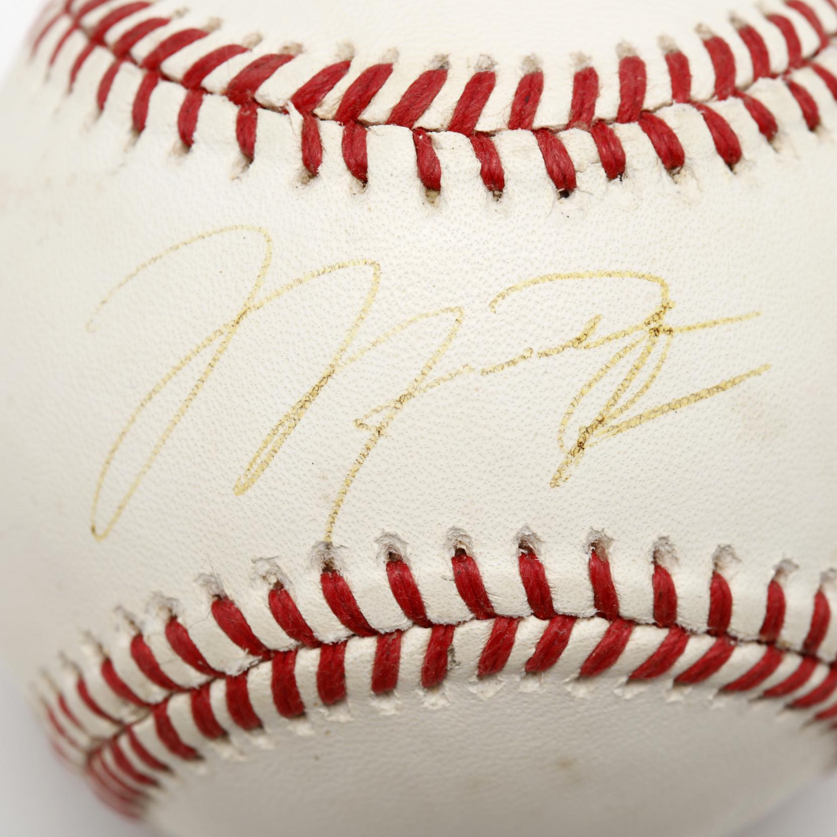 A Legendary Signature: Michael Jordan's Autographed Baseball — DJR  Authentication