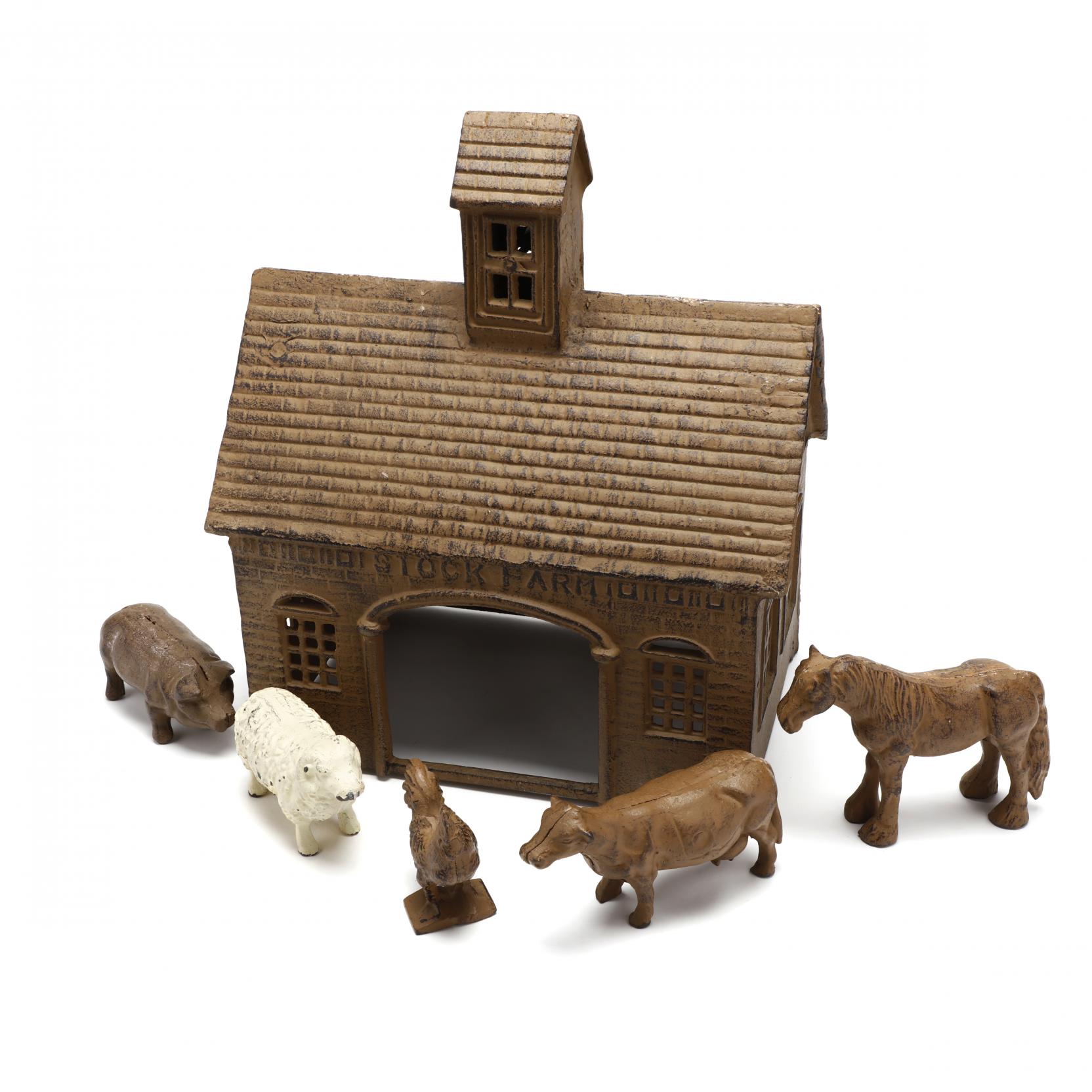 cast iron farm set