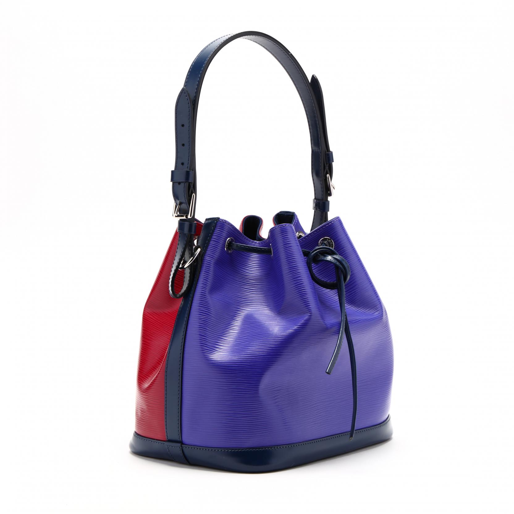 Tricolor Petit Noe Figue Fuchsia Indigo Drawstring Shoulder Bag, Louis  Vuitton (Lot 175 - Important Winter AuctionDec 1, 2018, 10:00am)