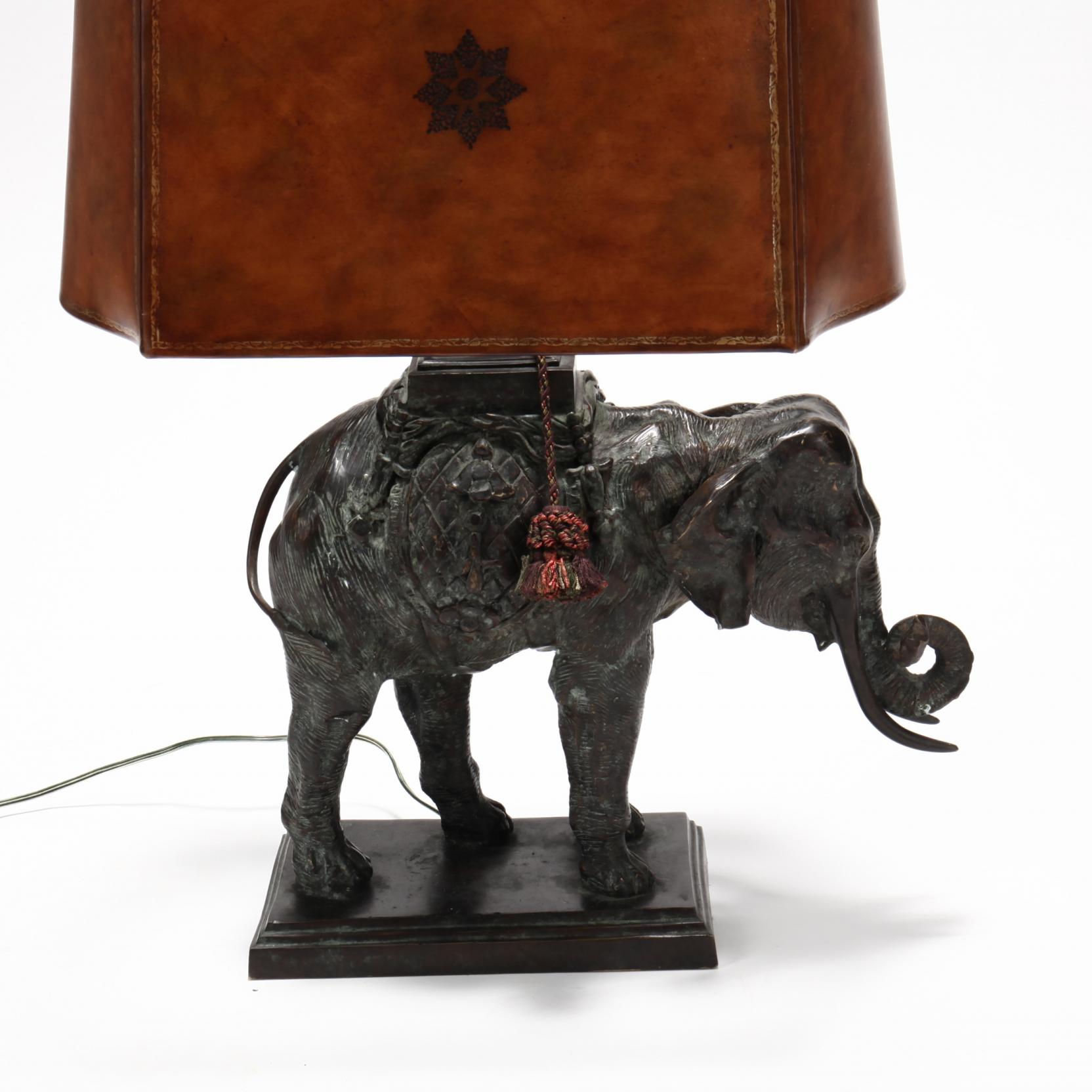 Maitland smith elephant deals lamp