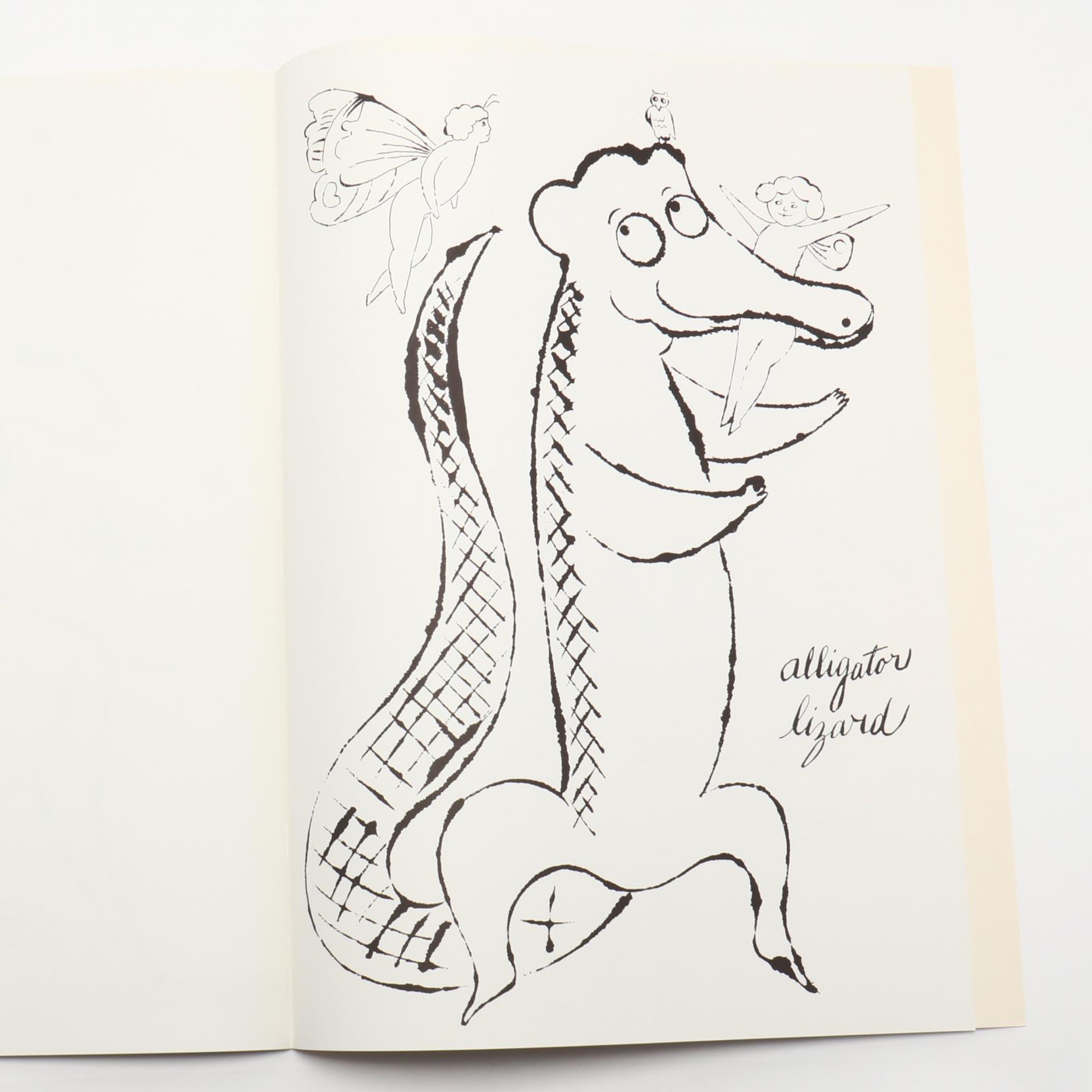 A Coloring Book selling Drawings by Andy Warhol