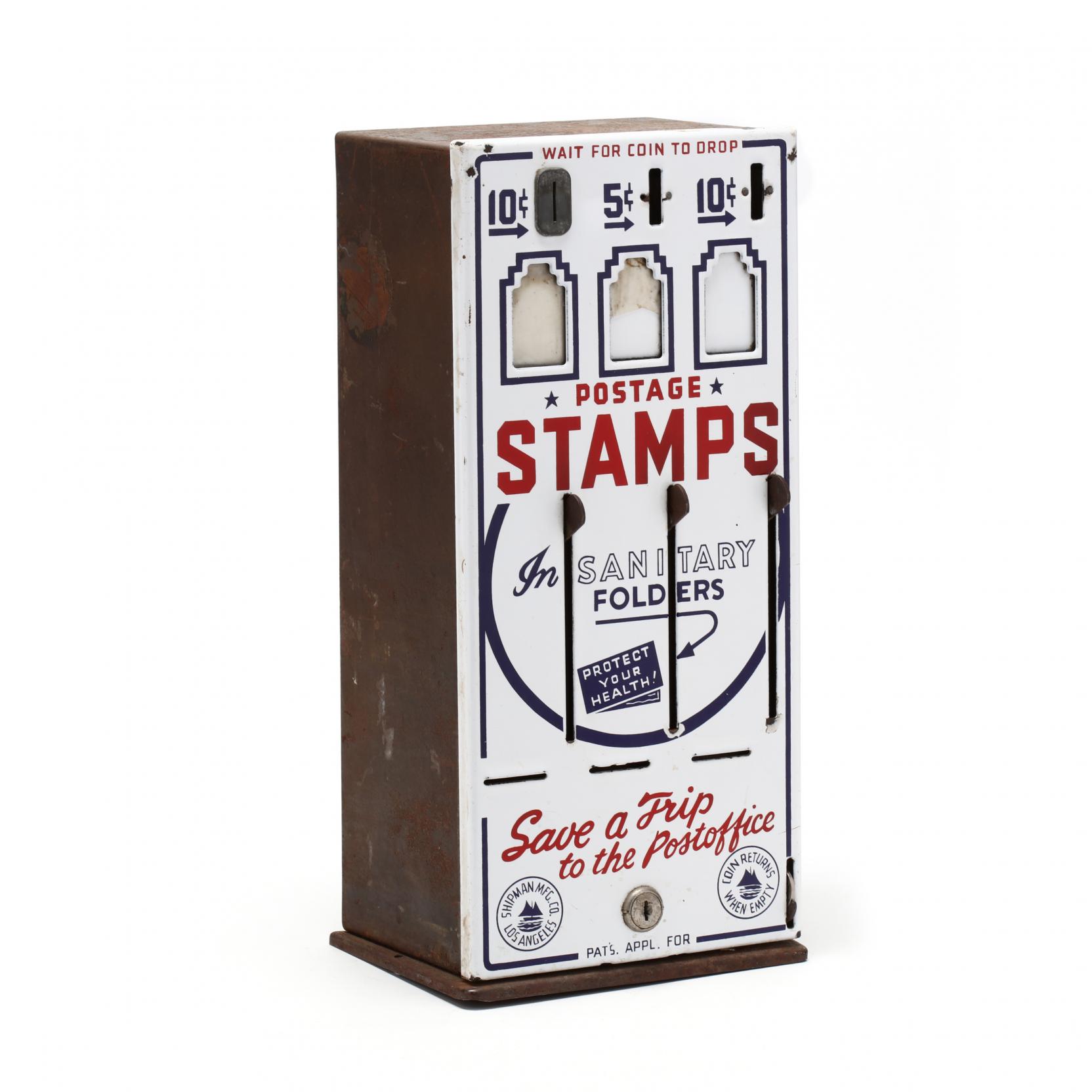 vintage stamp dispenser