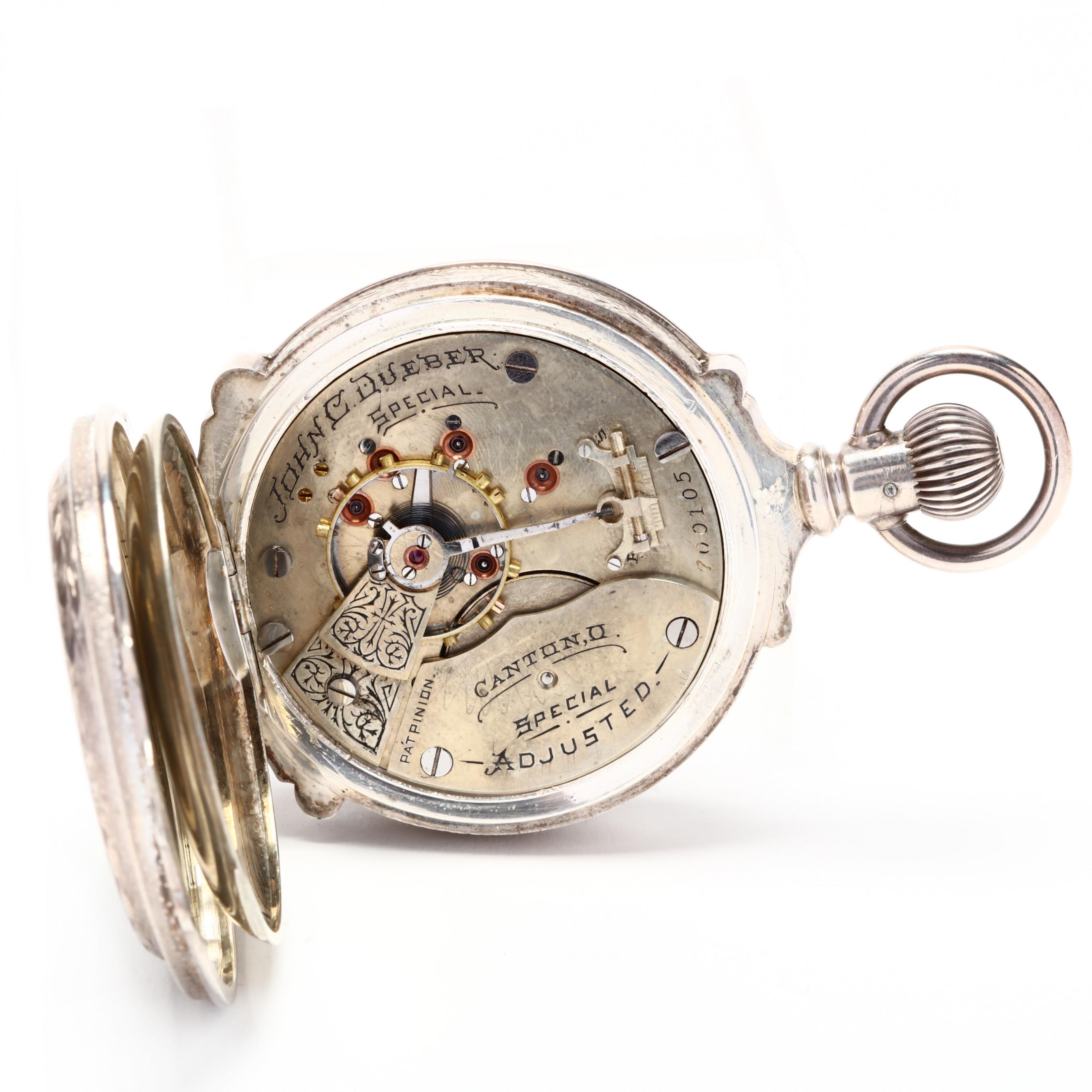 John c best sale dueber pocket watch