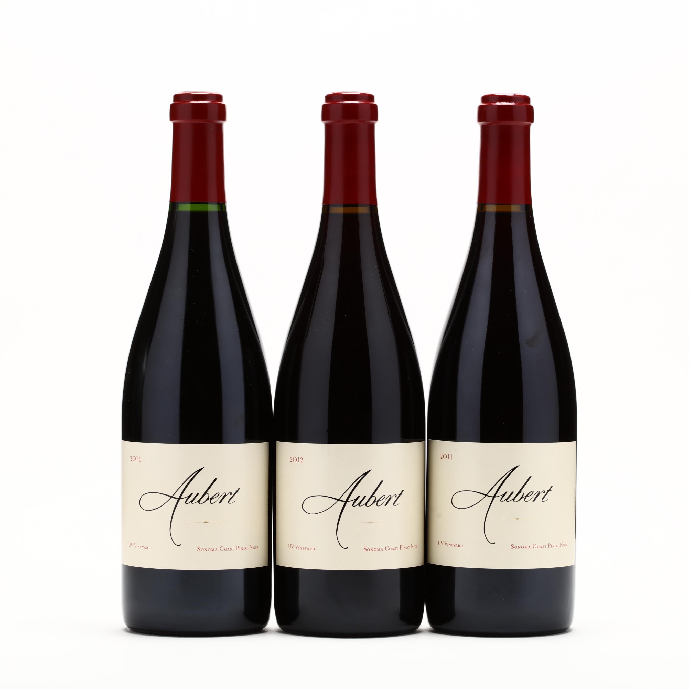 2011, 2012 & 2014 Aubert (Lot 2082 - Online-Only Wine AuctionFeb