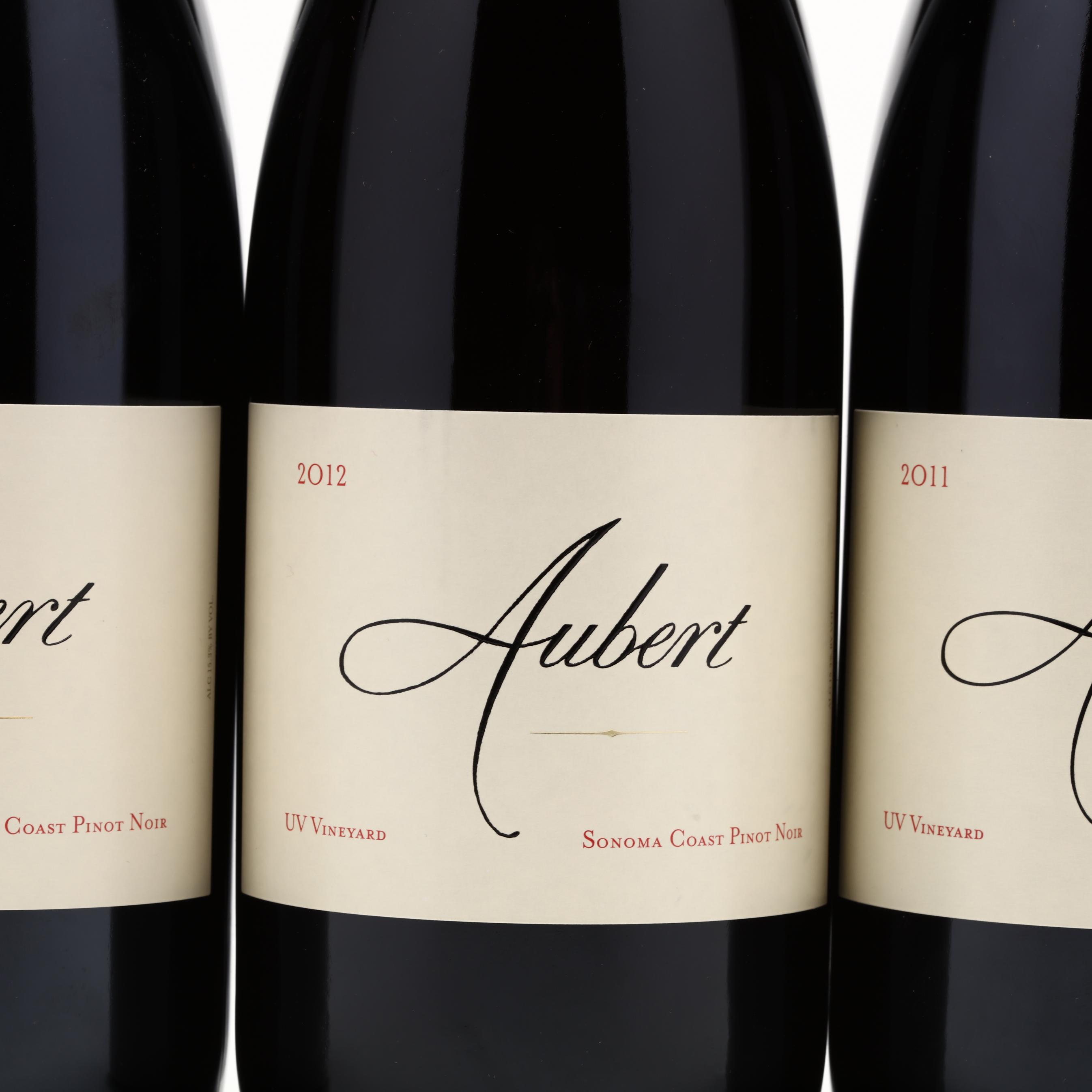 2011, 2012 & 2014 Aubert (Lot 2082 - Online-Only Wine AuctionFeb