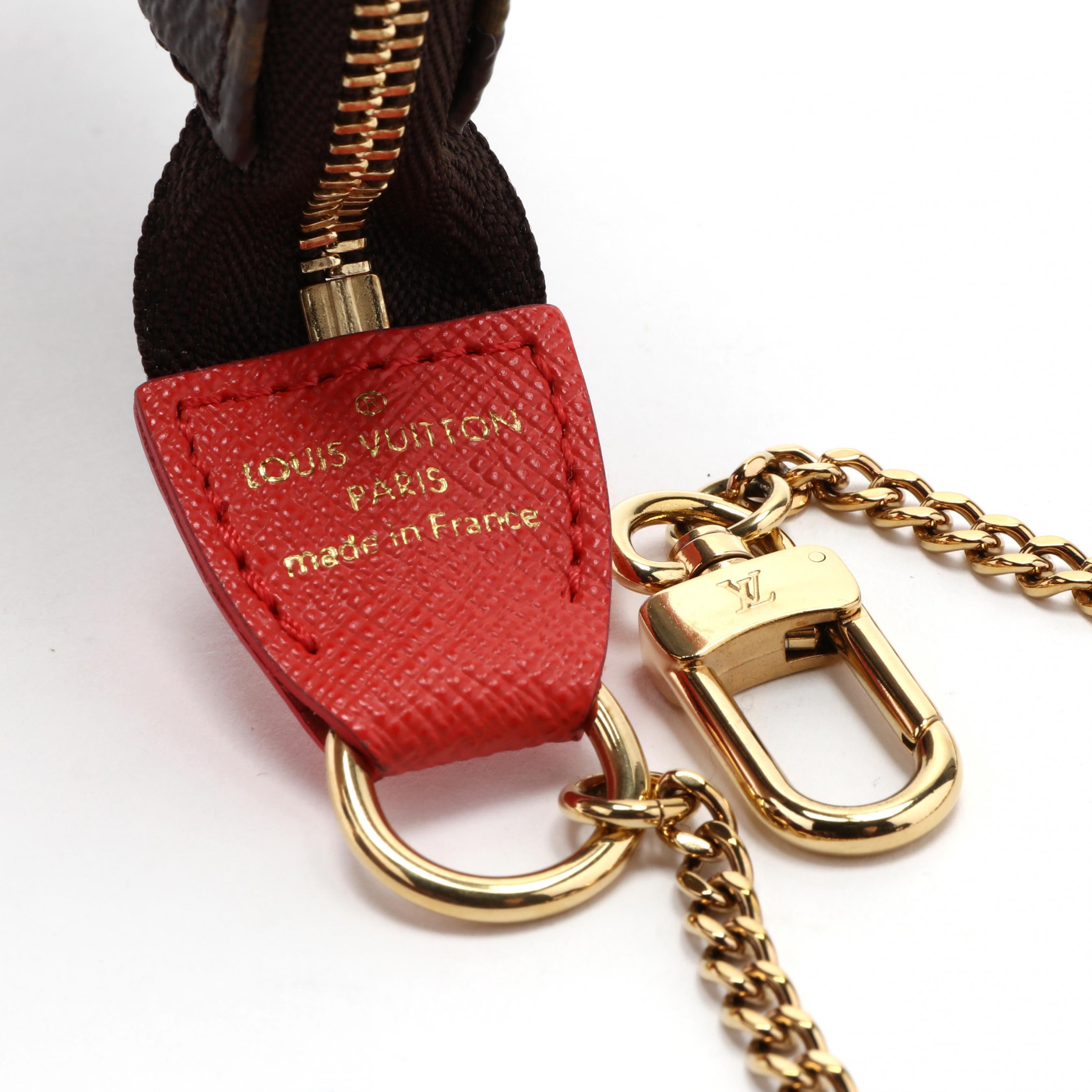 Limited Edition Mini Pochette Wristlet, Evasion, Louis Vuitton