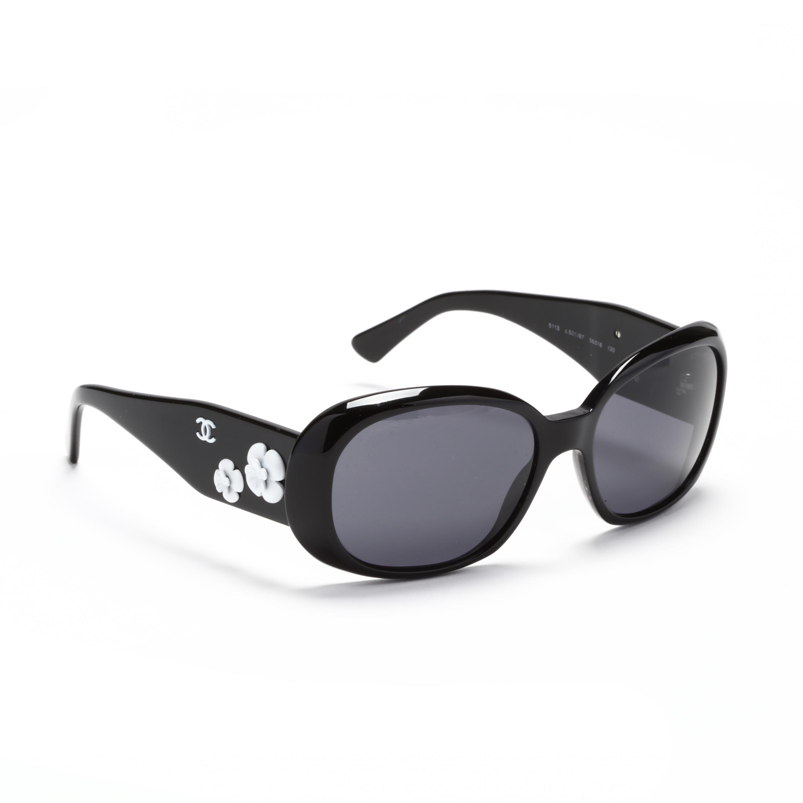 Chanel Camellia Square Sunglasses - Accessories - CHA458153 | The RealReal  | Square sunglasses, Sunglasses, Chanel camellia