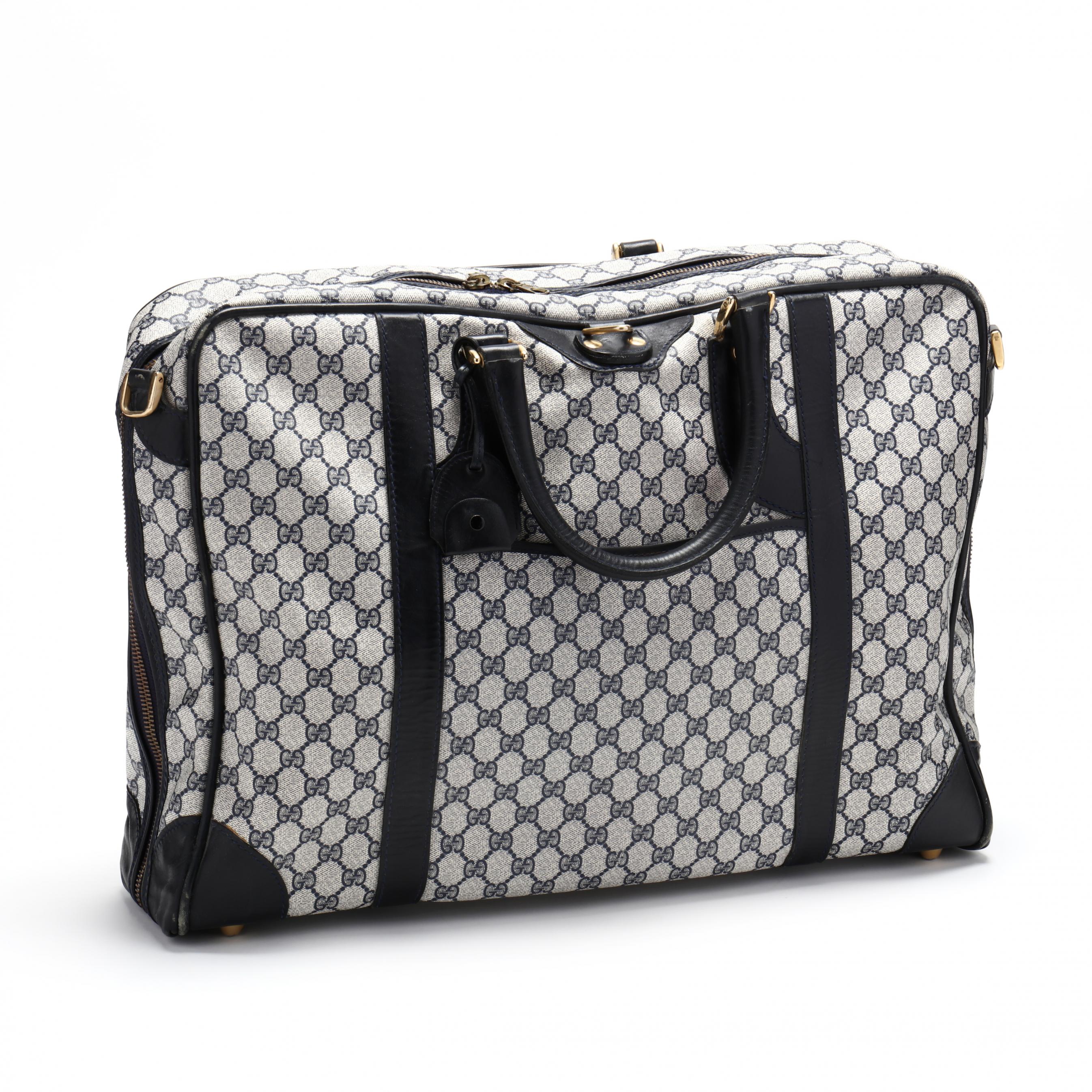 Gucci GG Supreme Canvas Vintage Garment Cover Travel Bag 