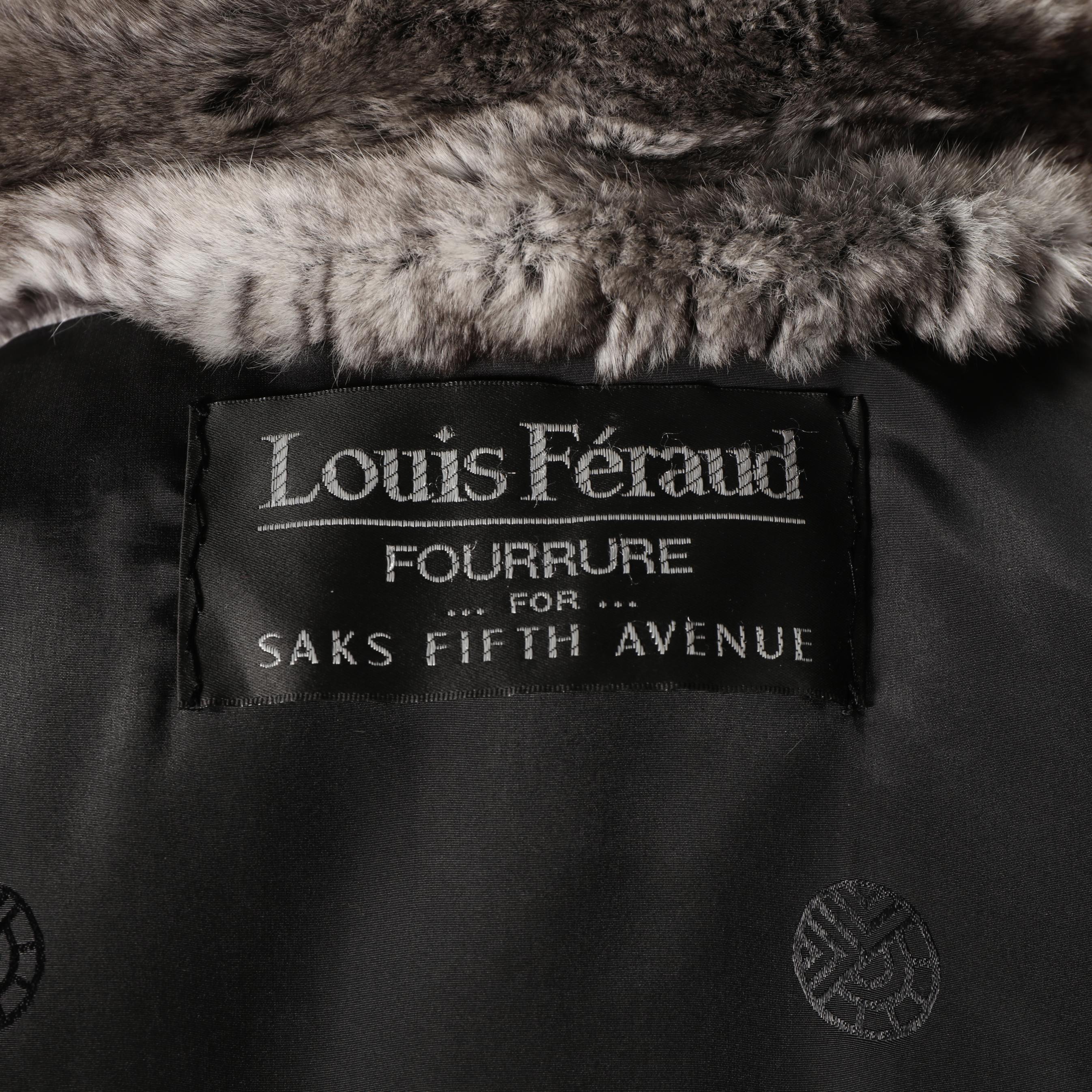 Sold at Auction: Saks Fifth Avenue Louis Feraud Coat