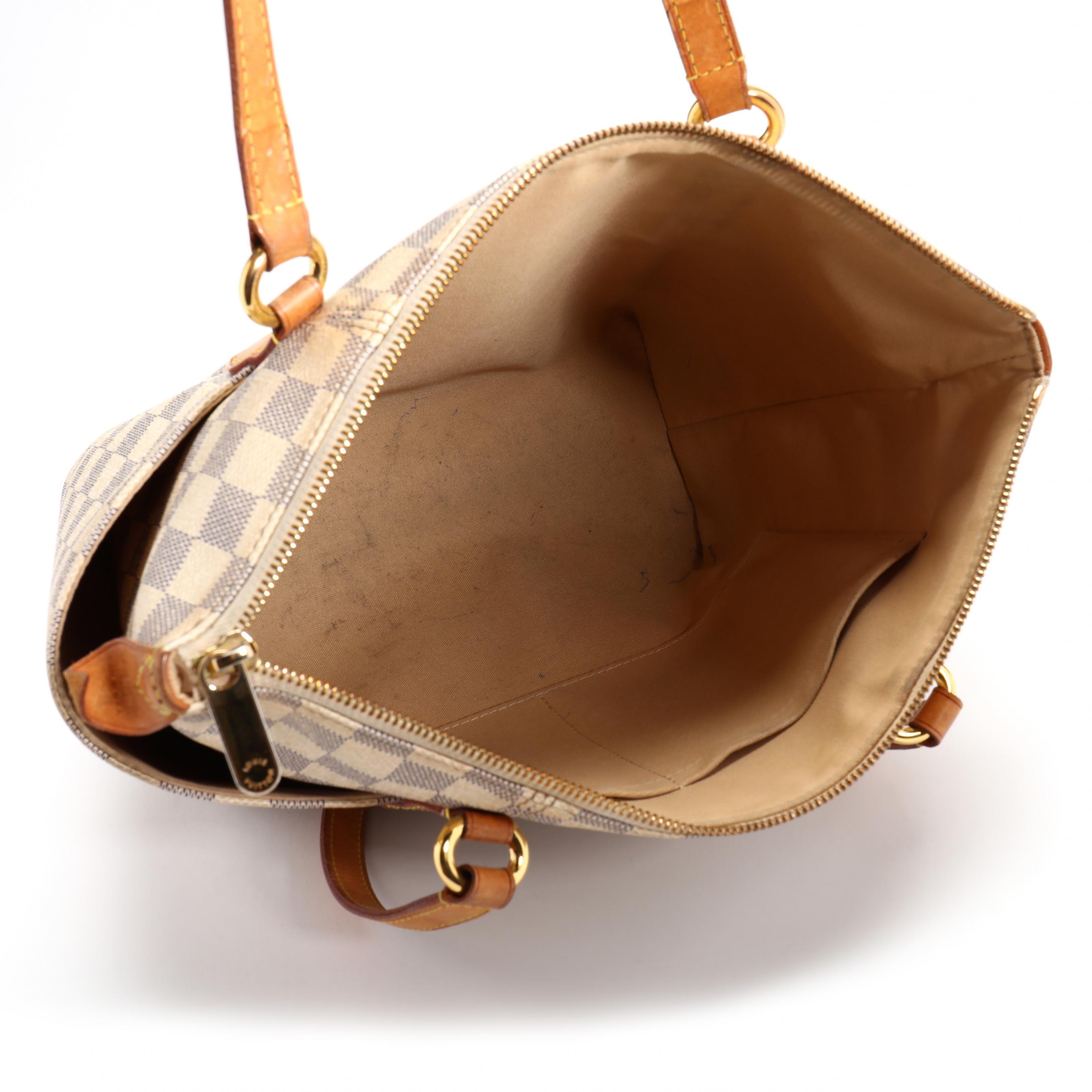 Louis Vuitton Damier Azur Totally MM Zip Tote 860060 – Bagriculture
