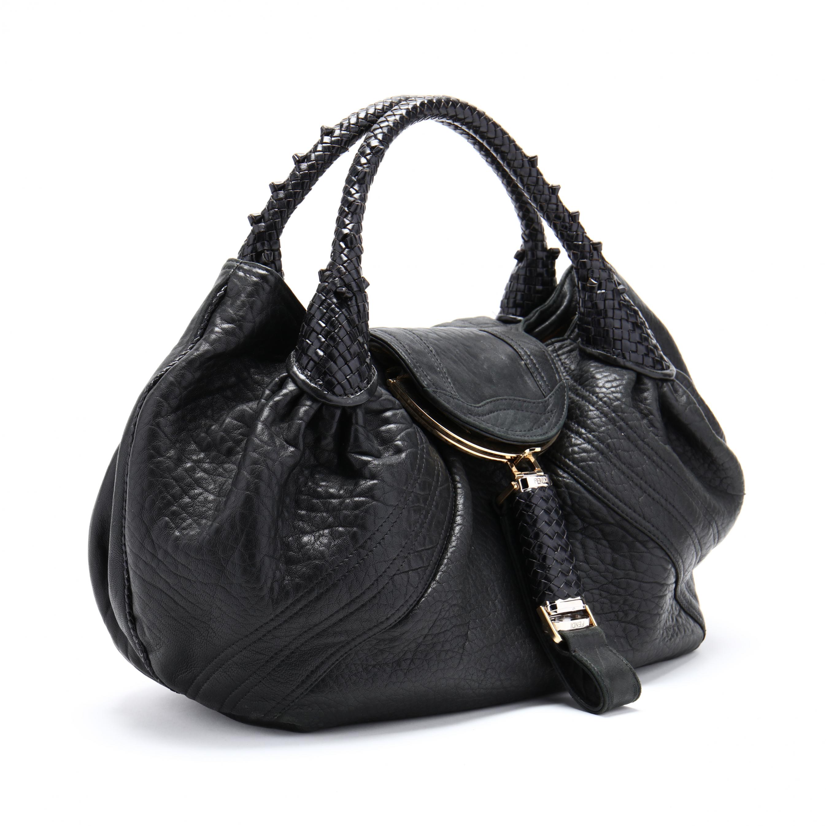 Fendi nappa leather spy on sale bag