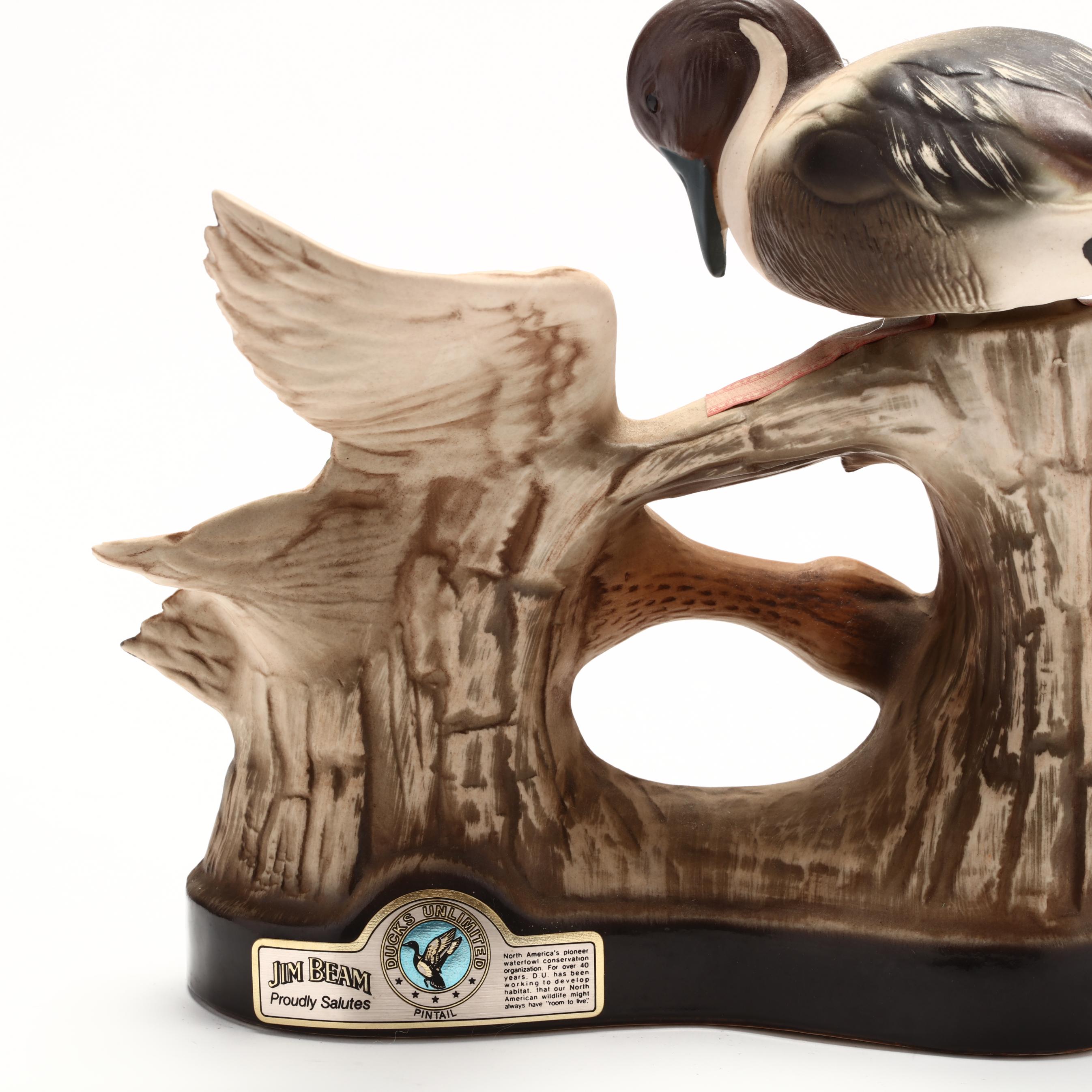 Jim Beam Whiskey in Ducks Unlimited Decanter (Lot 4202 - Fine Wine