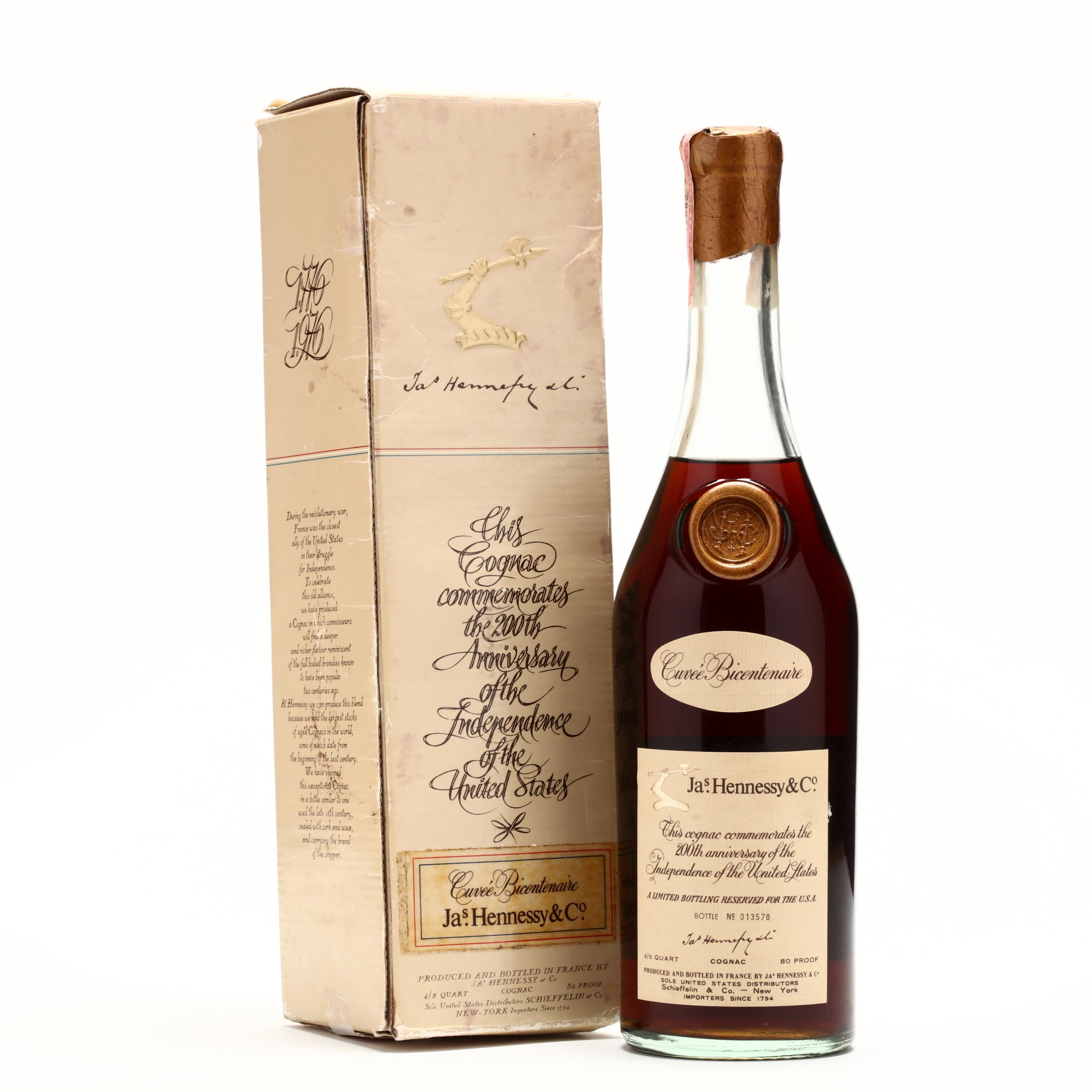 Hennessy Cuvee Bicentenaire Cognac (Lot 4213 - Fine Wine & Rare