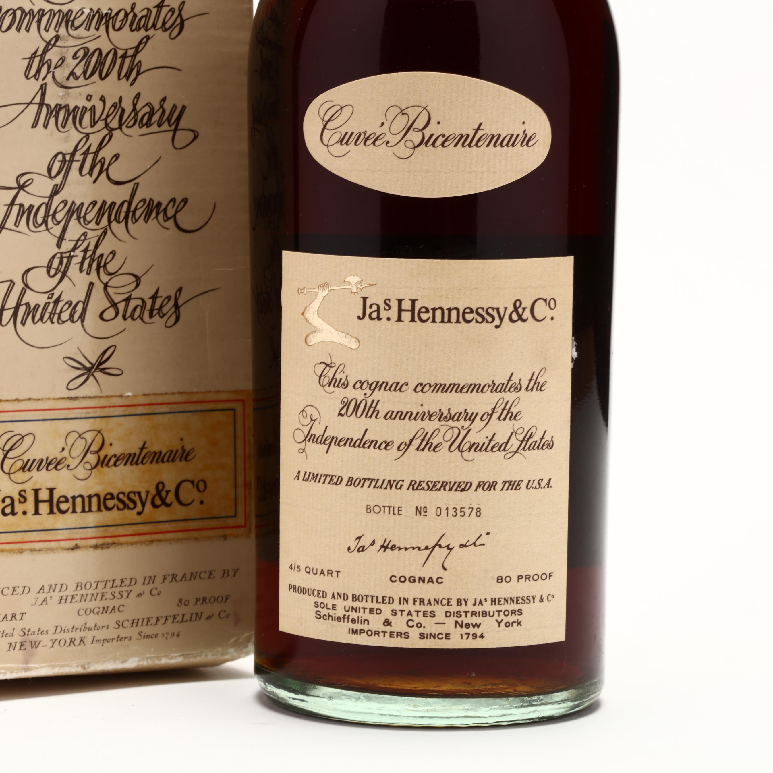 Hennessy Cuvee Bicentenaire Cognac (Lot 4213 - Fine Wine & Rare