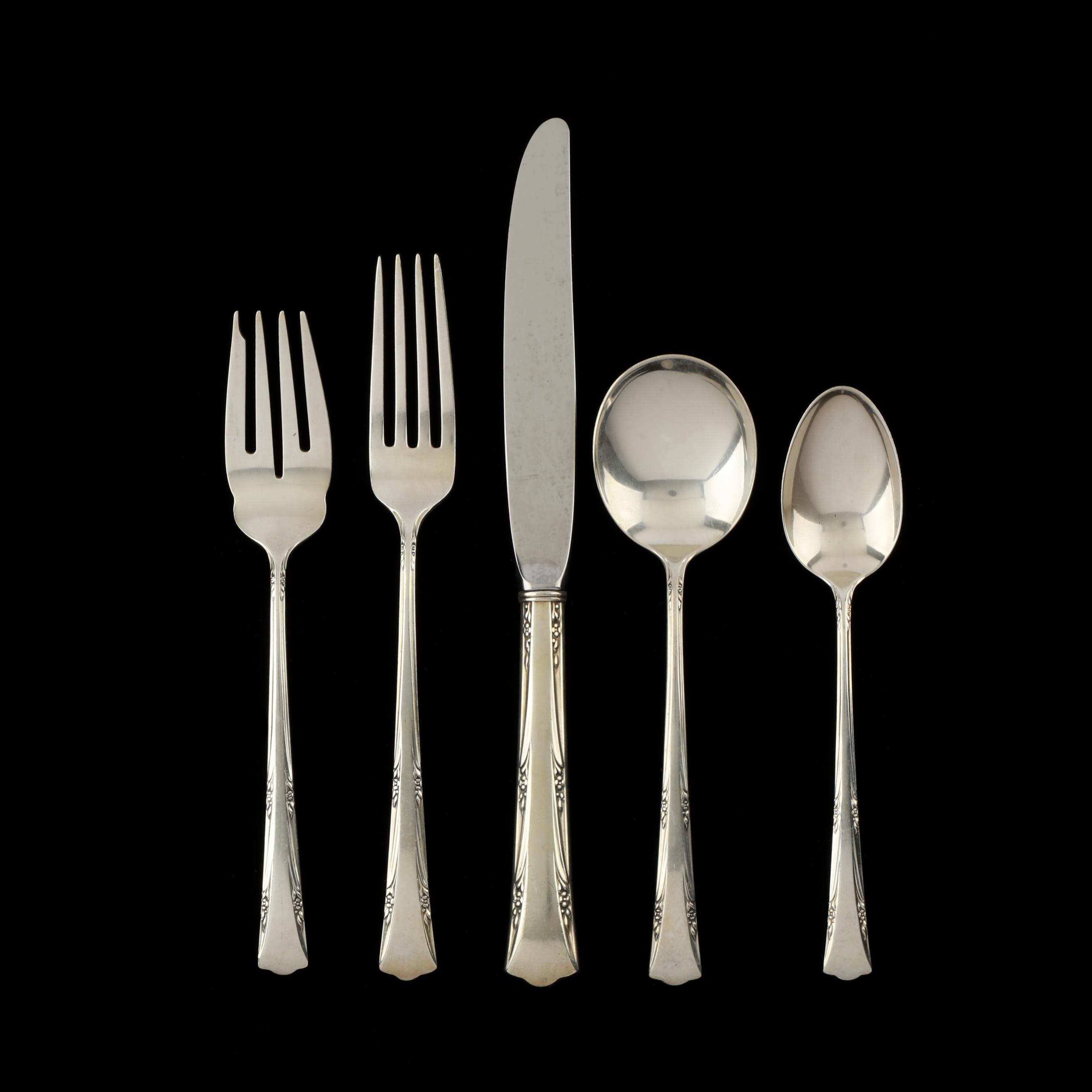 Gorham greenbrier sterling hot sale silver flatware