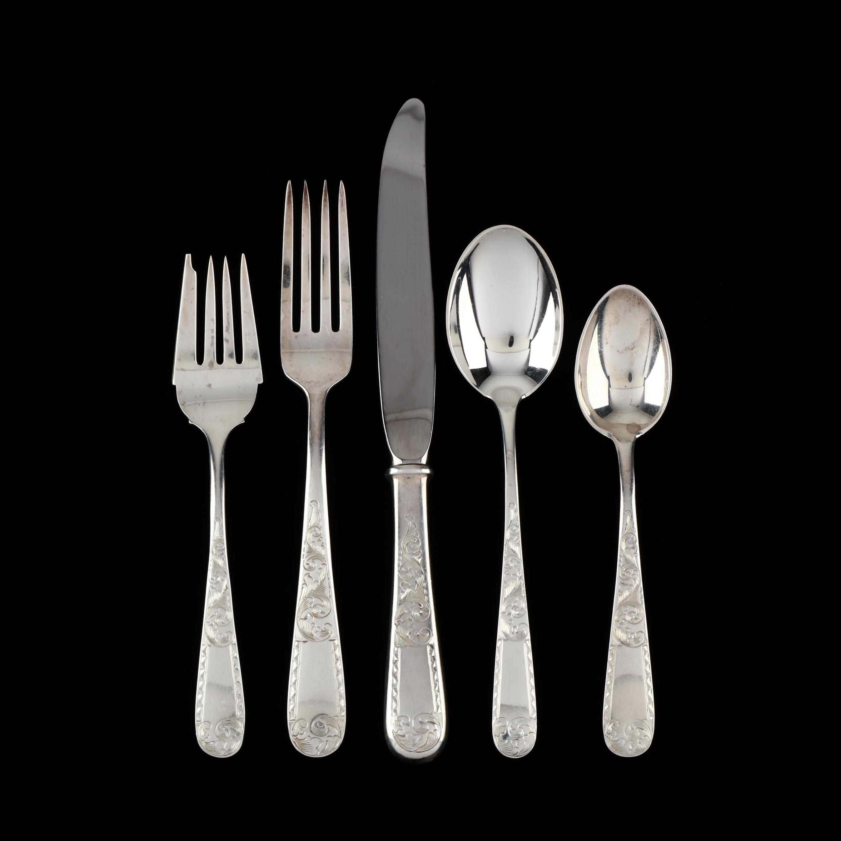 Kirk hot sale silver patterns