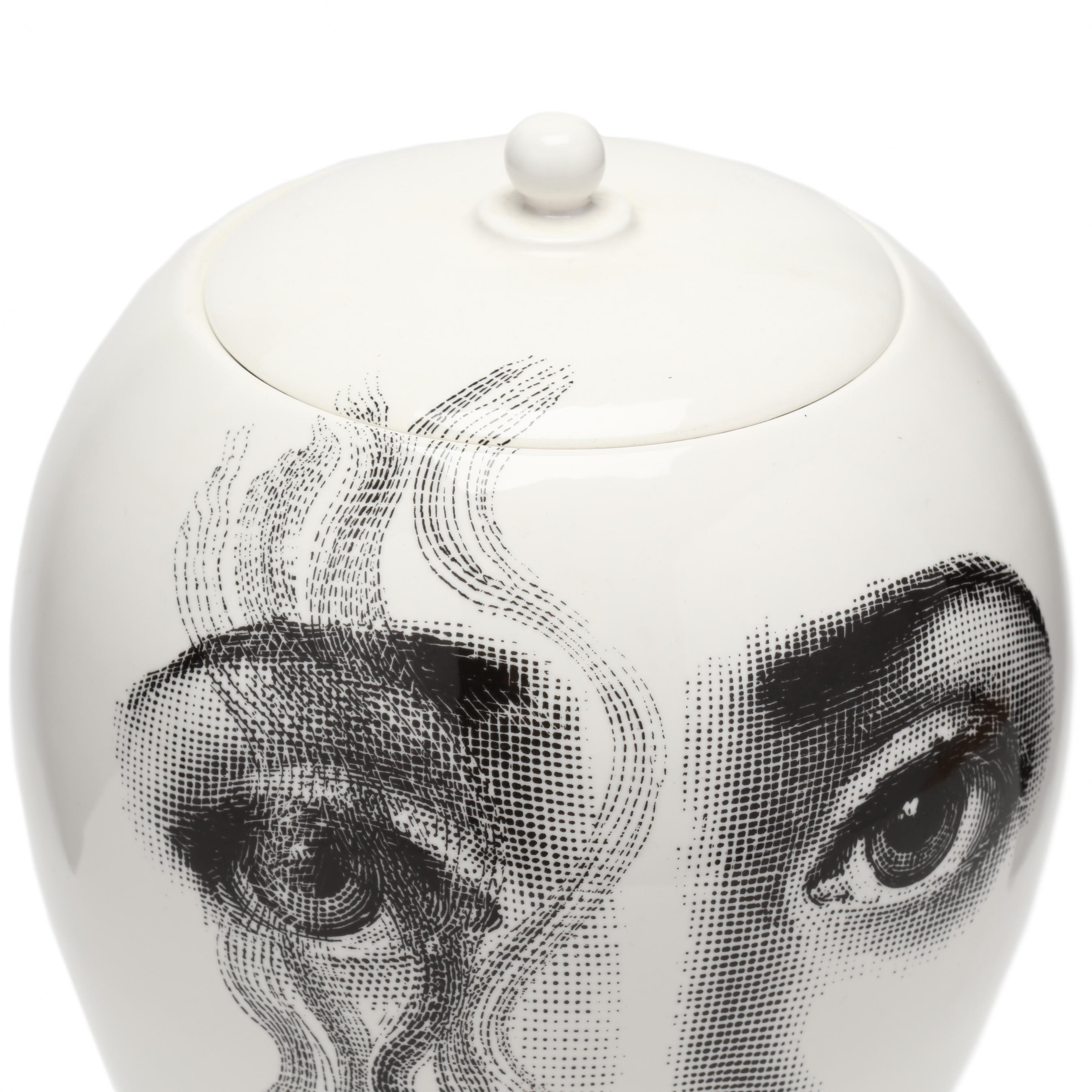 Piero Fornasetti (Italy, 1913-1988), Double-Sided Lidded Urn (Lot