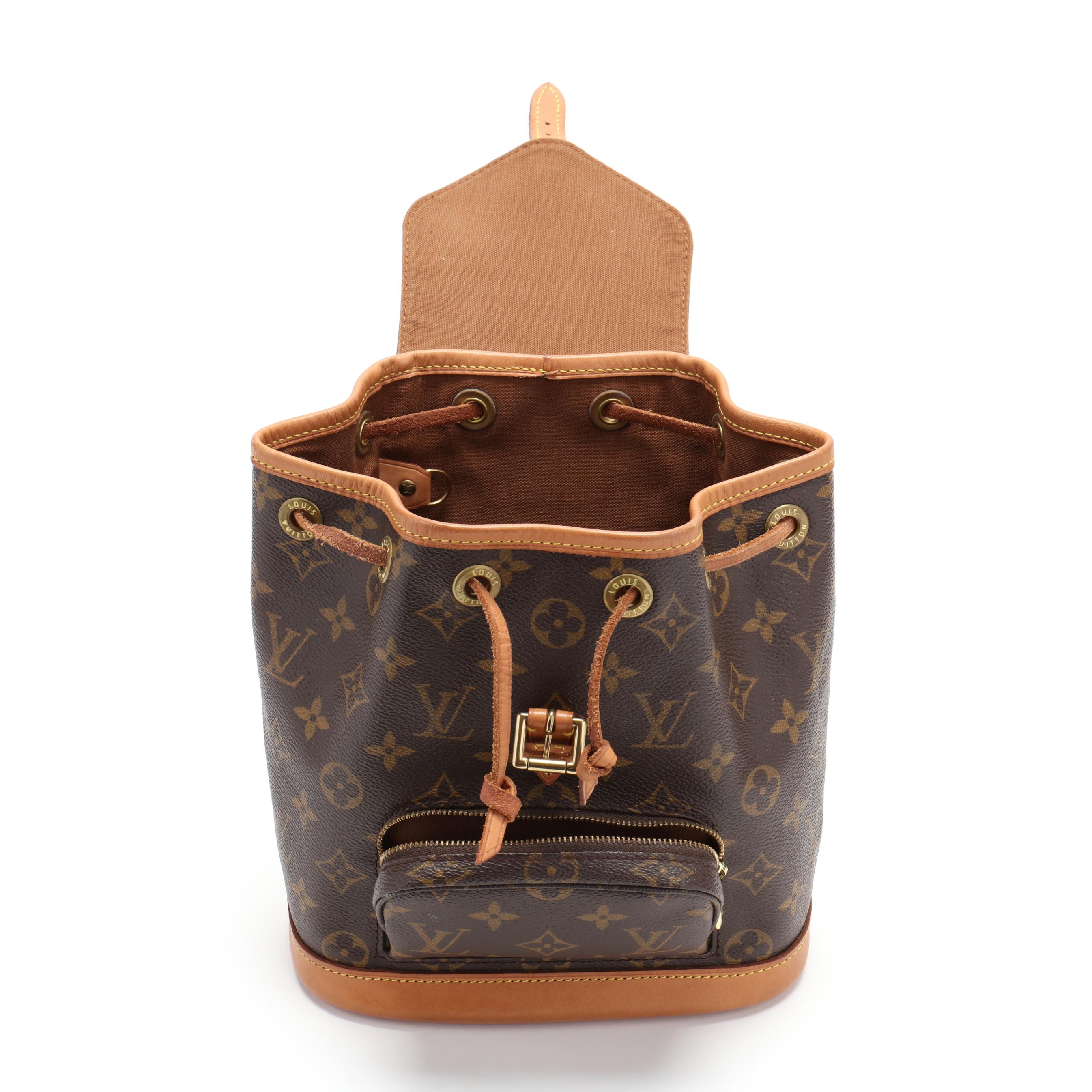 Monogram Canvas Backpack, Montsouris PM, Louis Vuitton (Lot 134