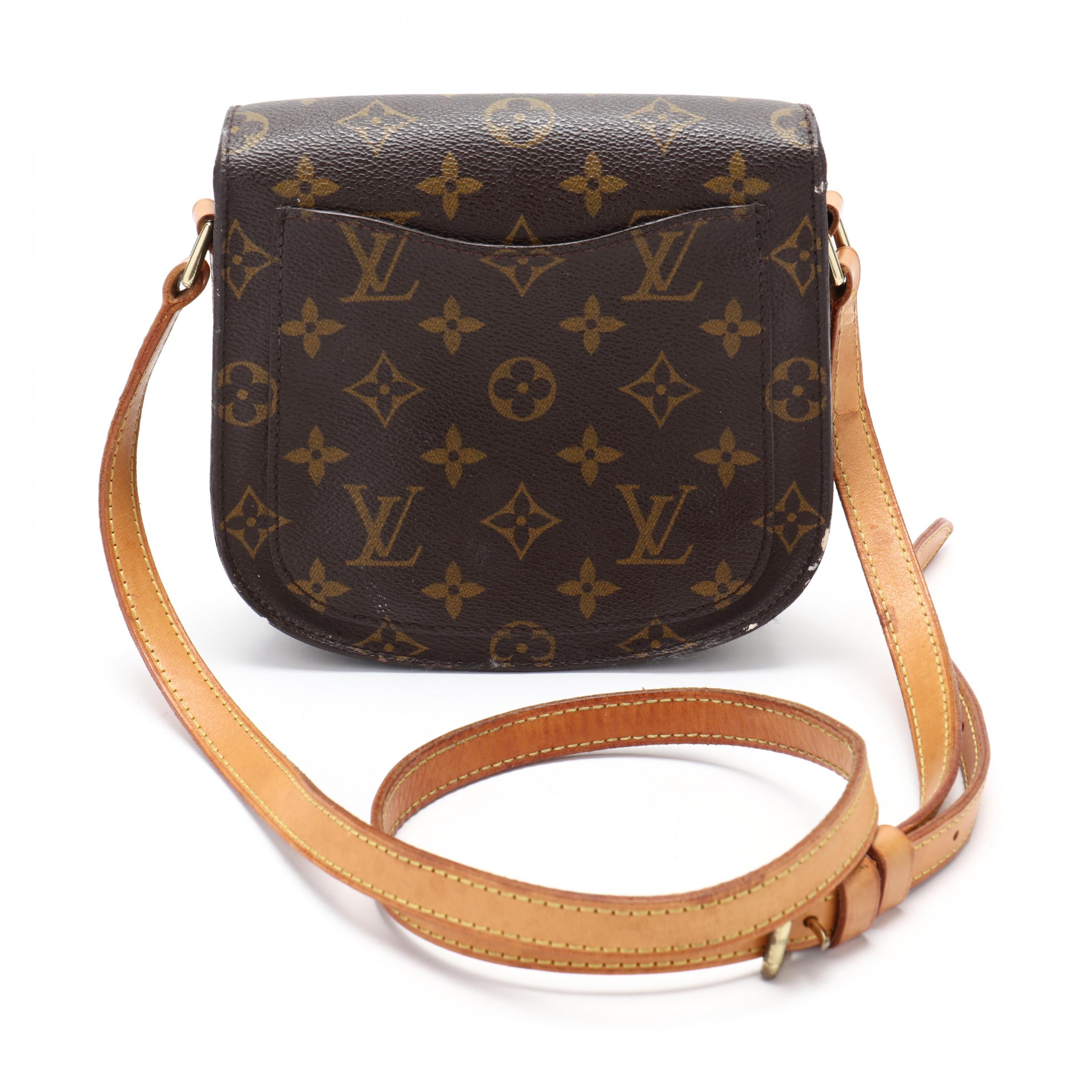 At Auction: Louis Vuitton, Louis Vuitton - Vintage Saint Cloud Crossbody -  Brown / Tan Monogram