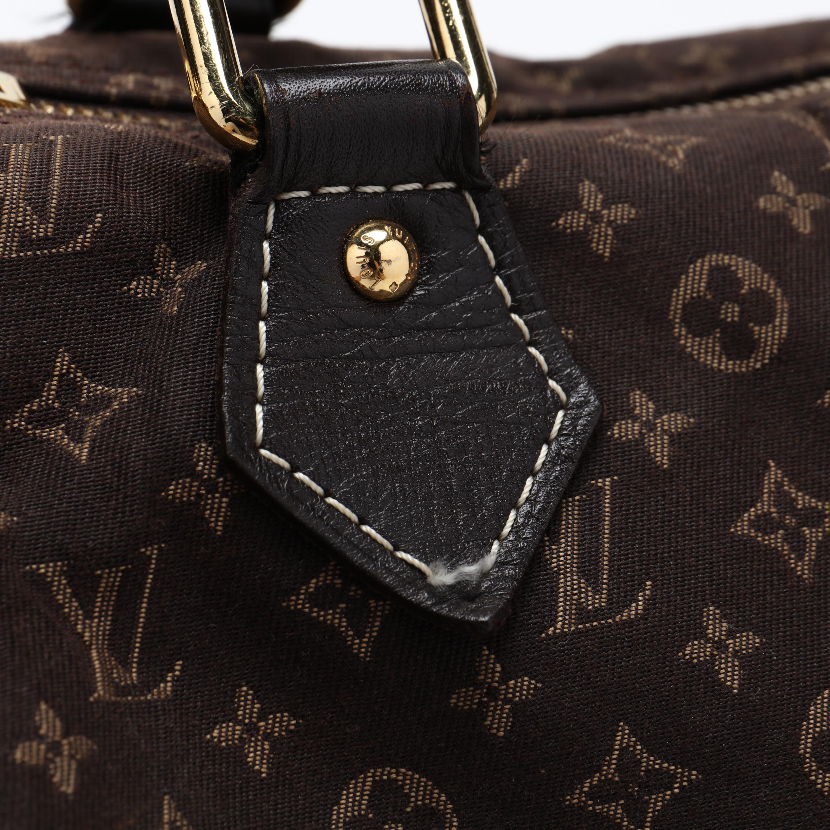 Lot - Louis Vuitton Monogram Mini Lin Speedy 30