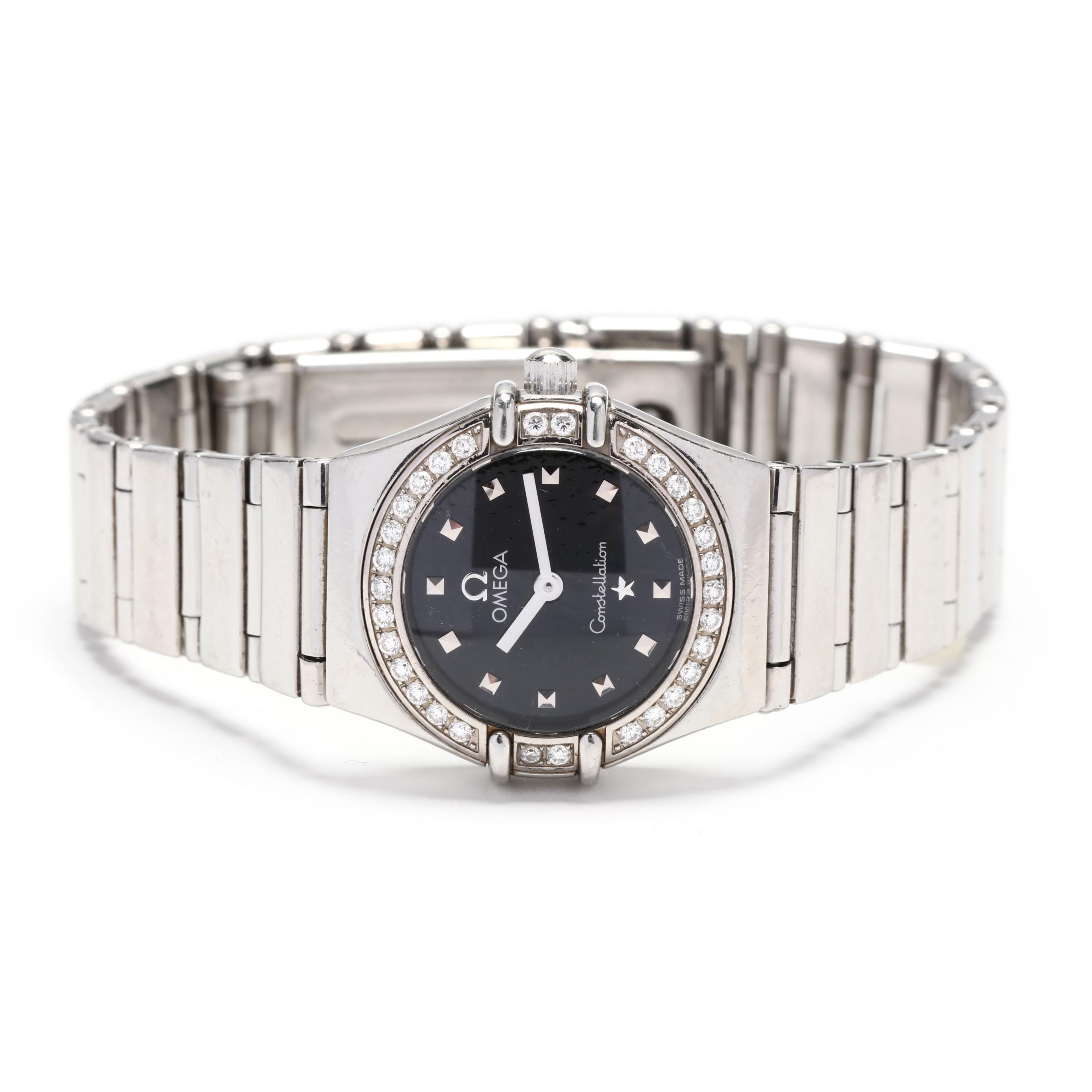 Lady's Stainless Steel and Diamond Constellation My Choice Watch