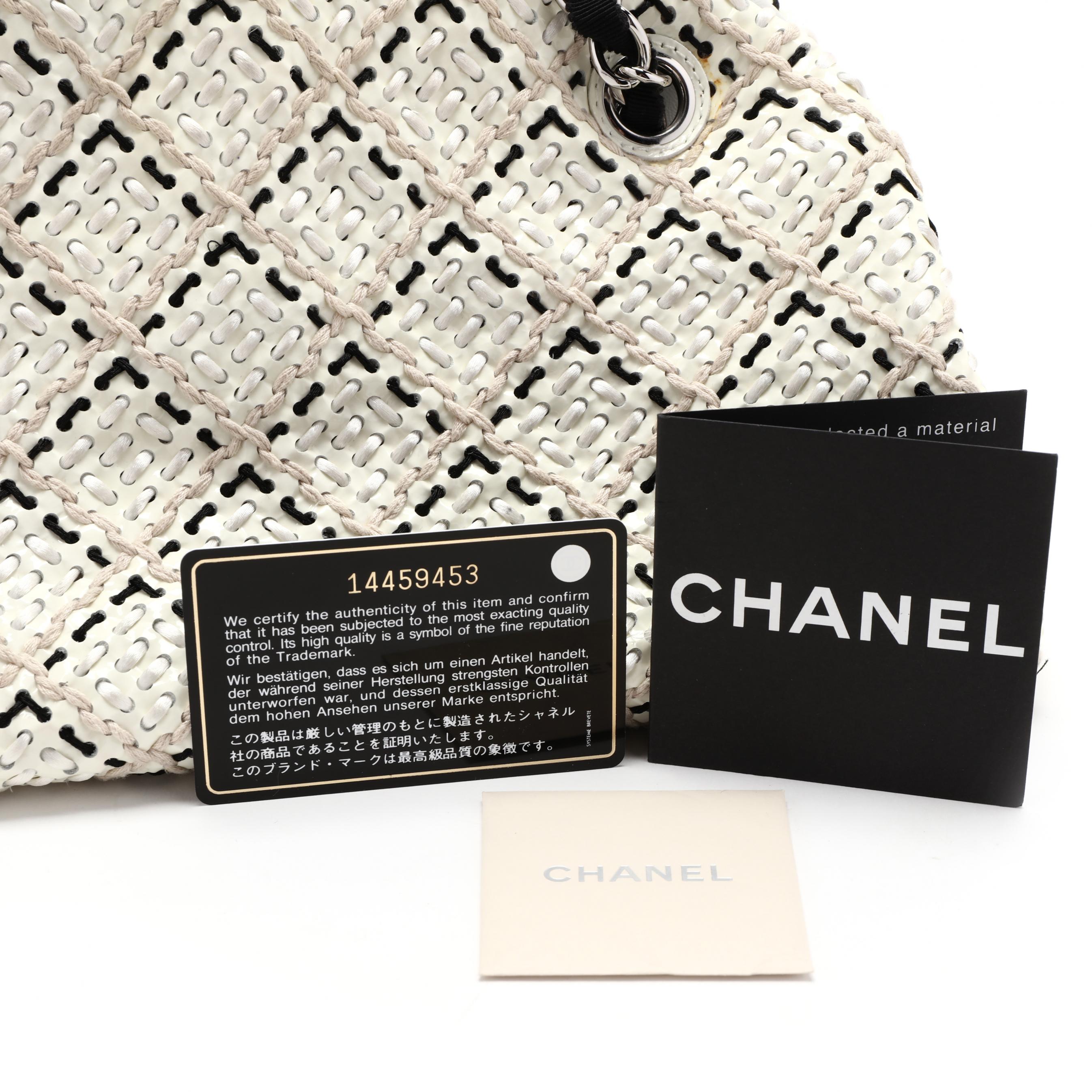 Chanel Small Stitch Just Mademoiselle Bowling Bag (SHG-uVLABc