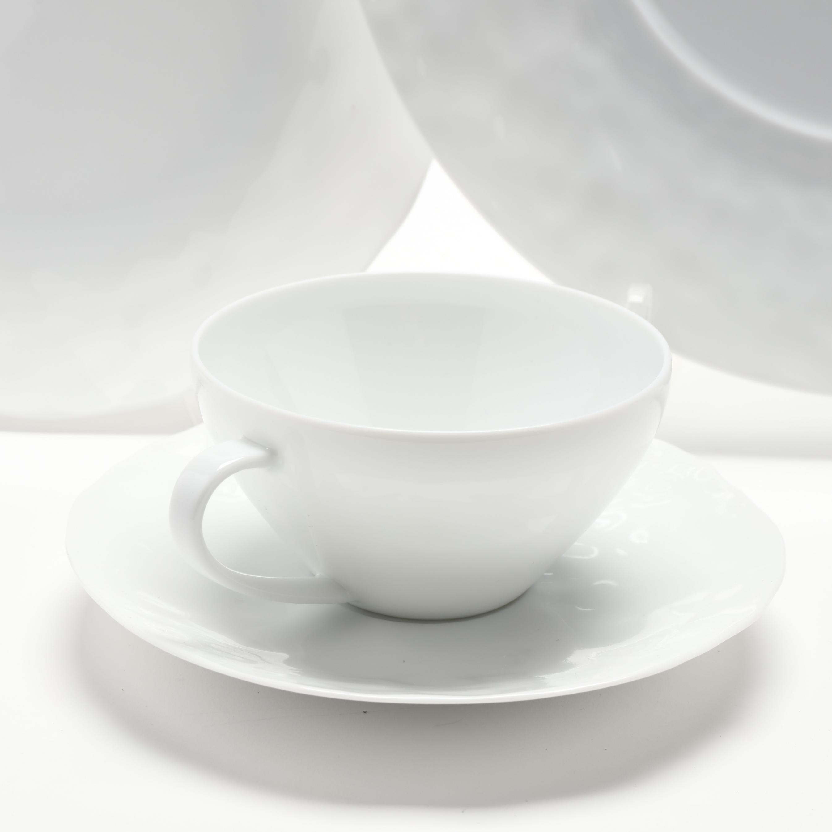 96 Pieces of Bernardaud Limoges Digital Porcelain Dinner Service