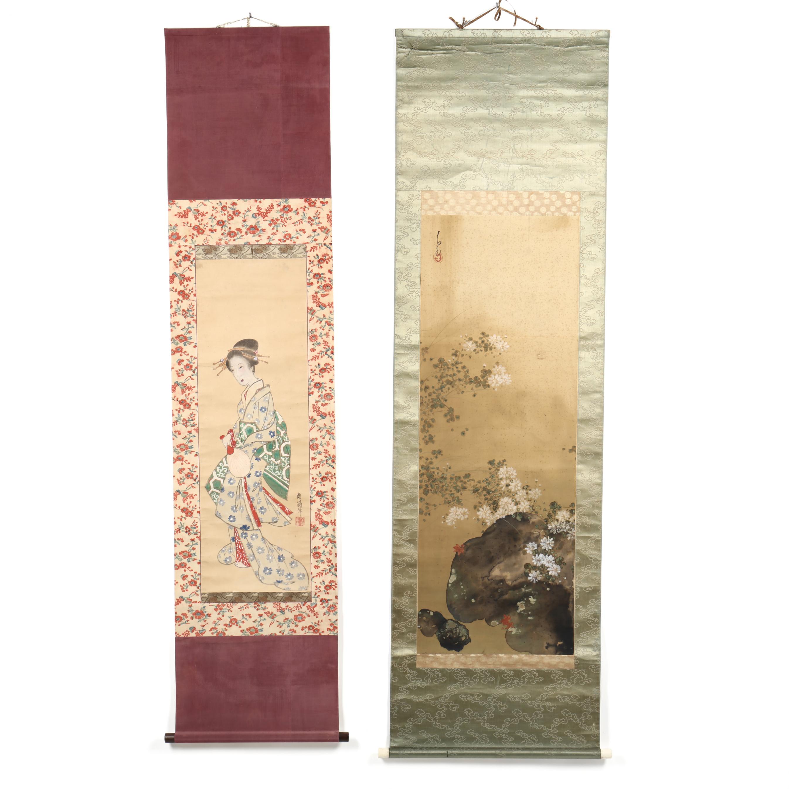 Ikigai Long Wall Scroll - Kakemono