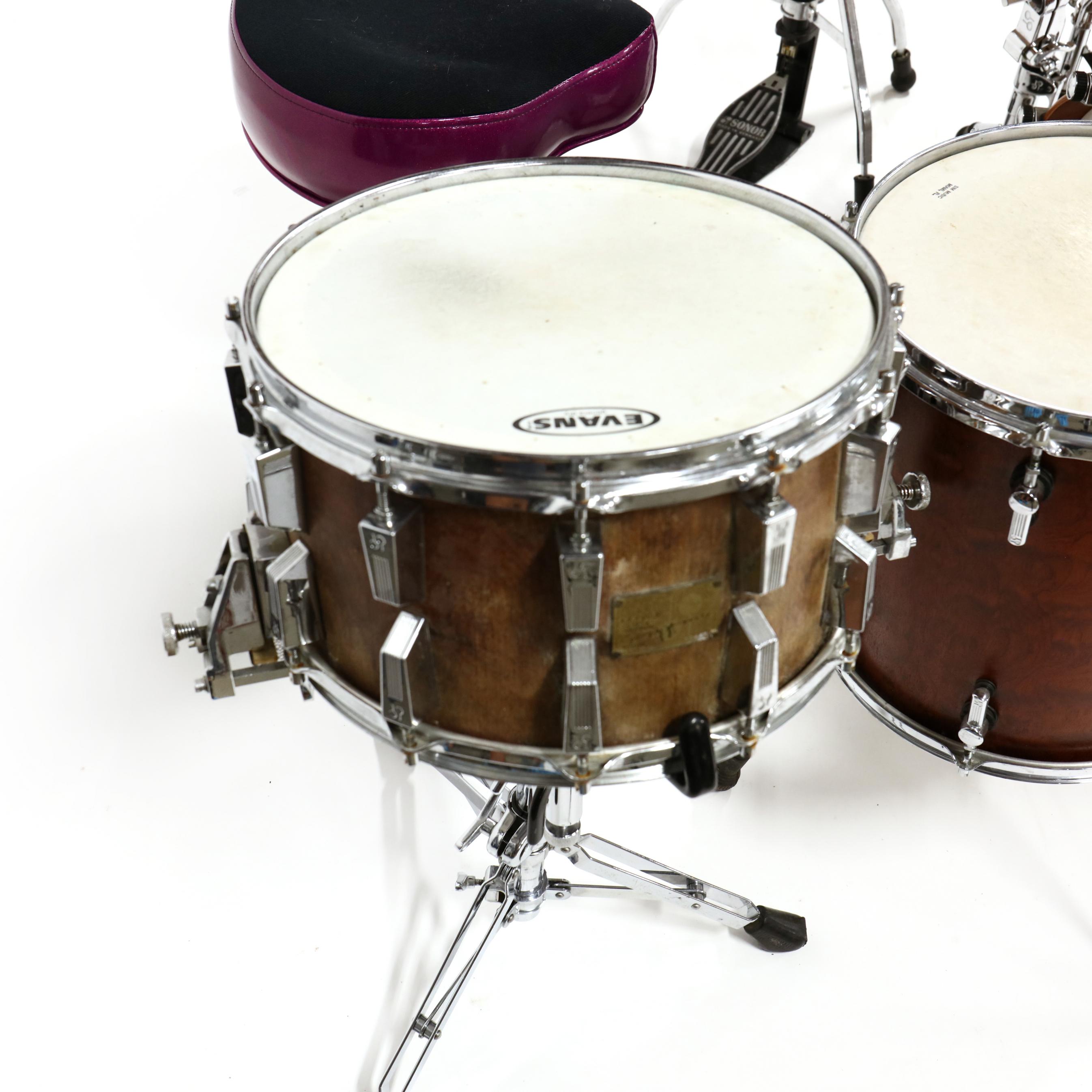 Sonor Drum Set, Made in Germany (Lot 2531 - June Estate AuctionJun