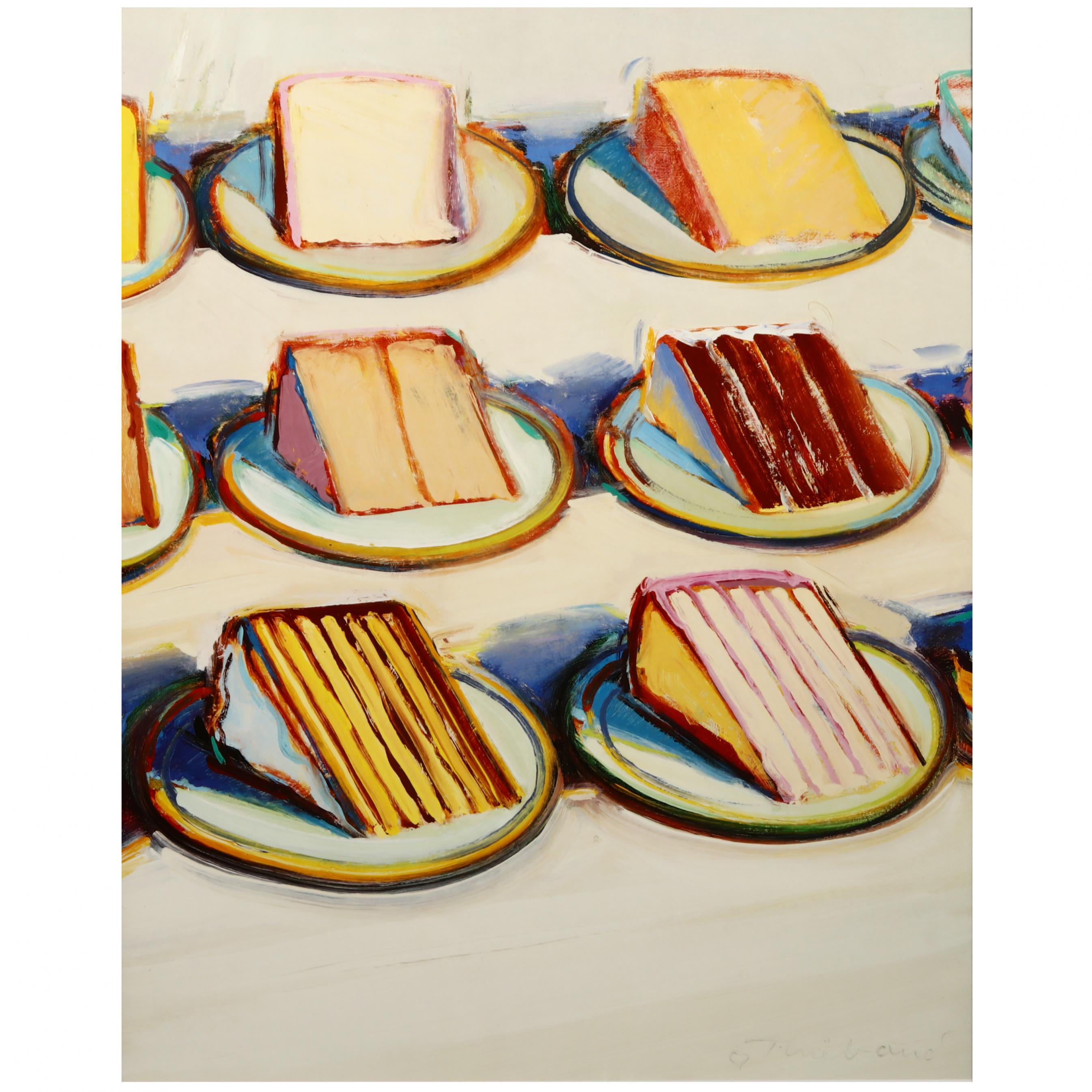 Wayne Thiebaud - The Sweet Treats Pop Artist