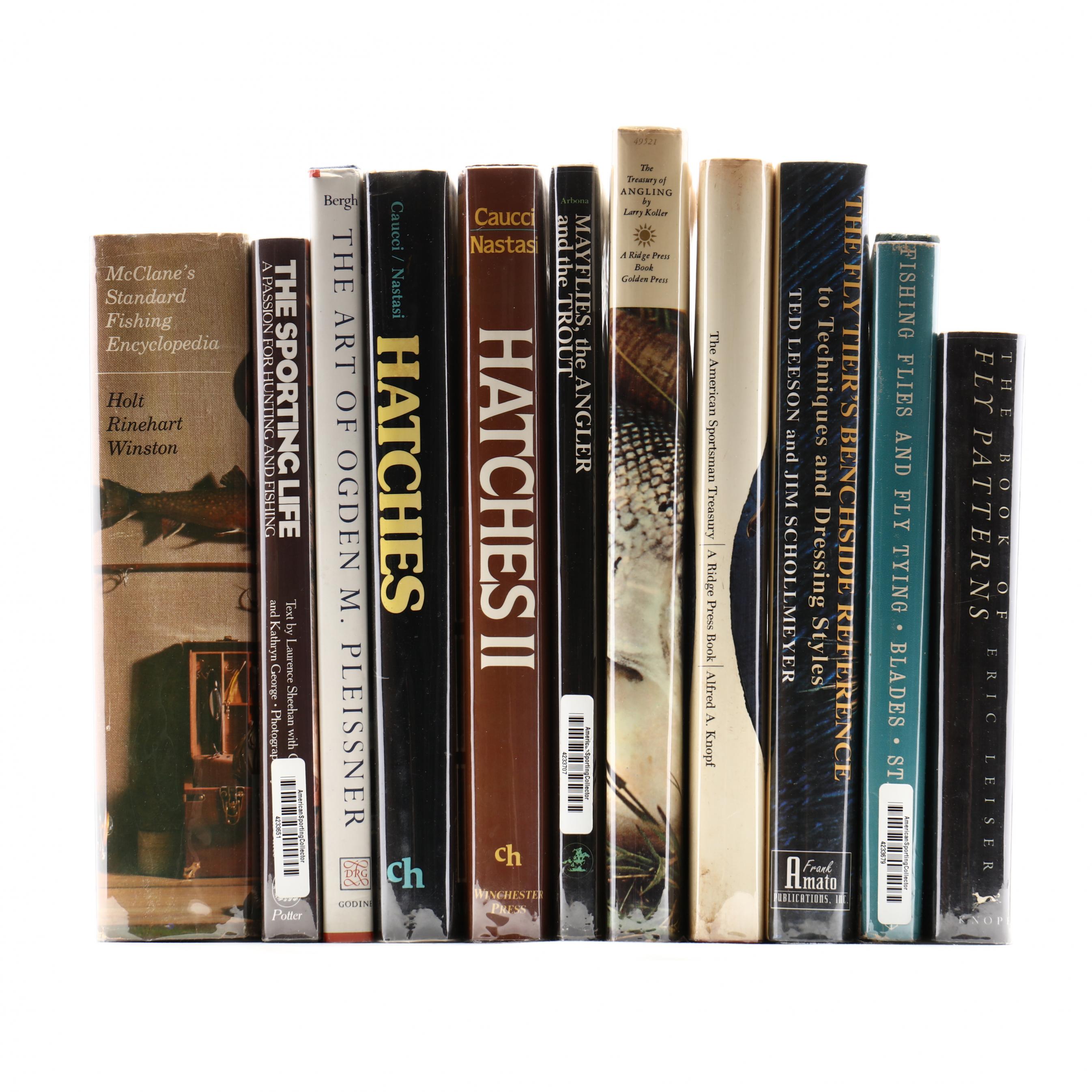 Eleven Books on Fly Fishing and Sporting Life (Lot 1350 - The