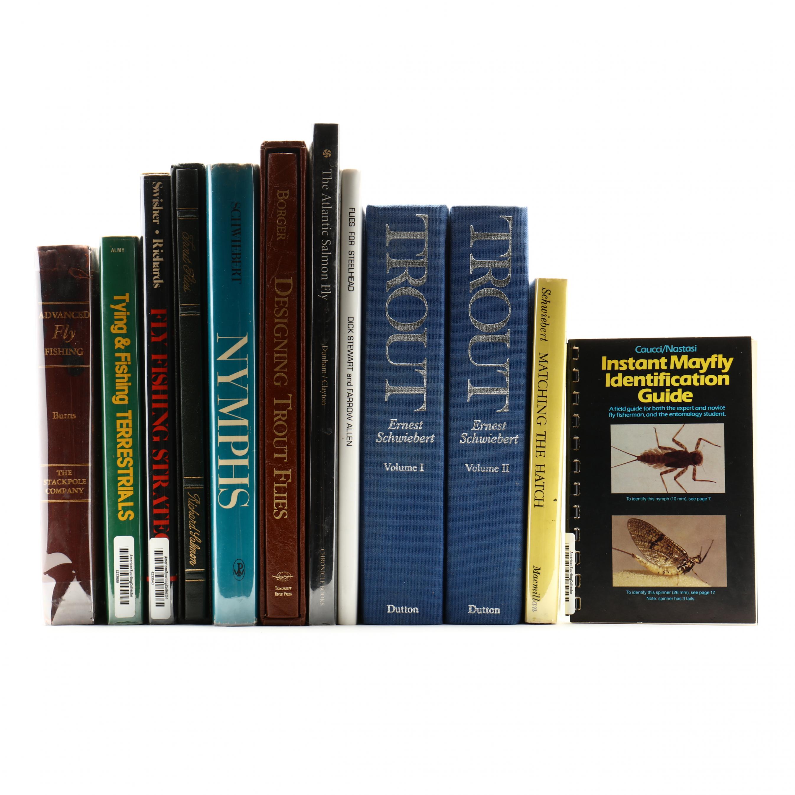 Eleven Books on Fly Fishing (Lot 1353 - The Winter Decoy & Sporting Art  AuctionMar 3, 2022, 12:00pm)