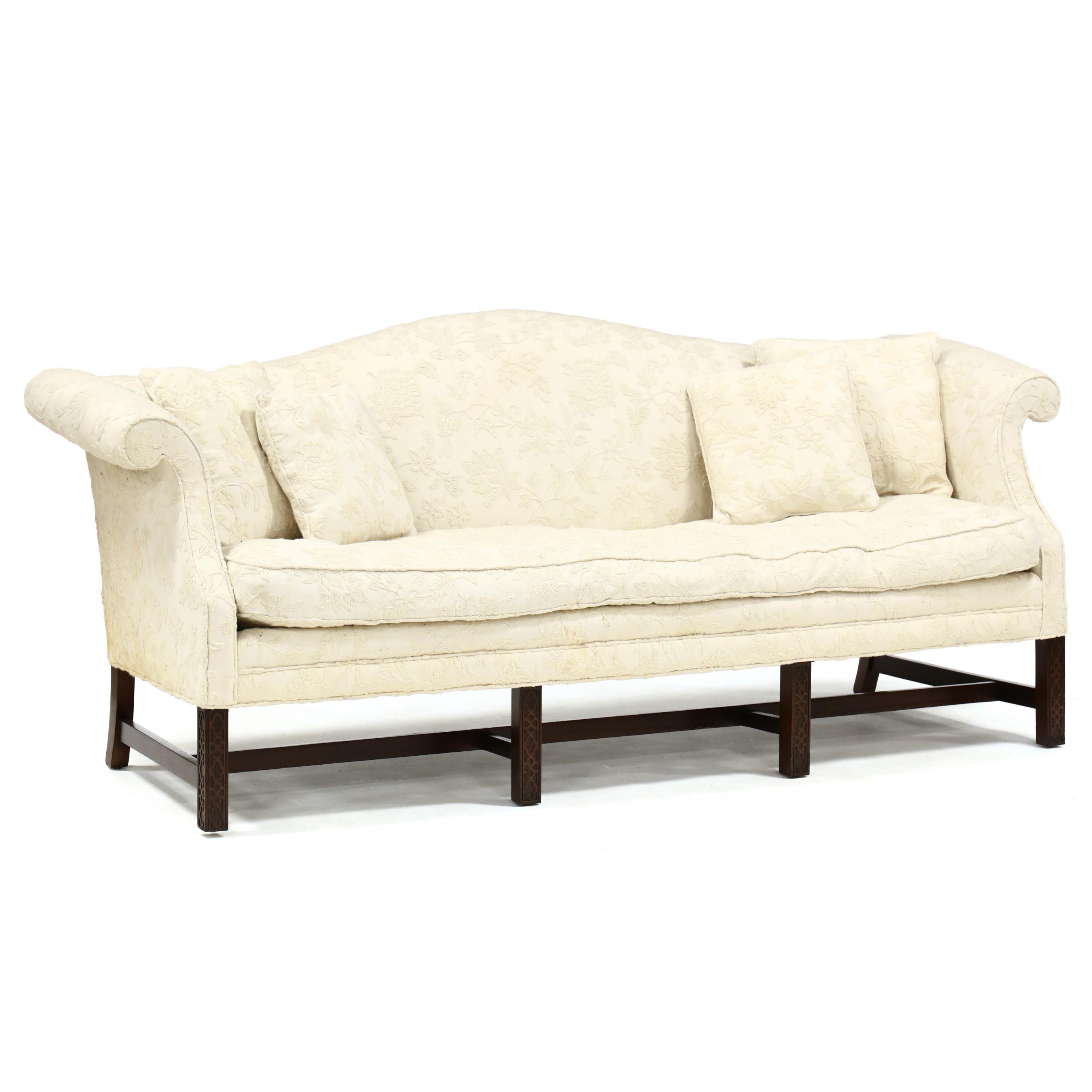 Chippendale Sofa Reproduction | Baci Living Room