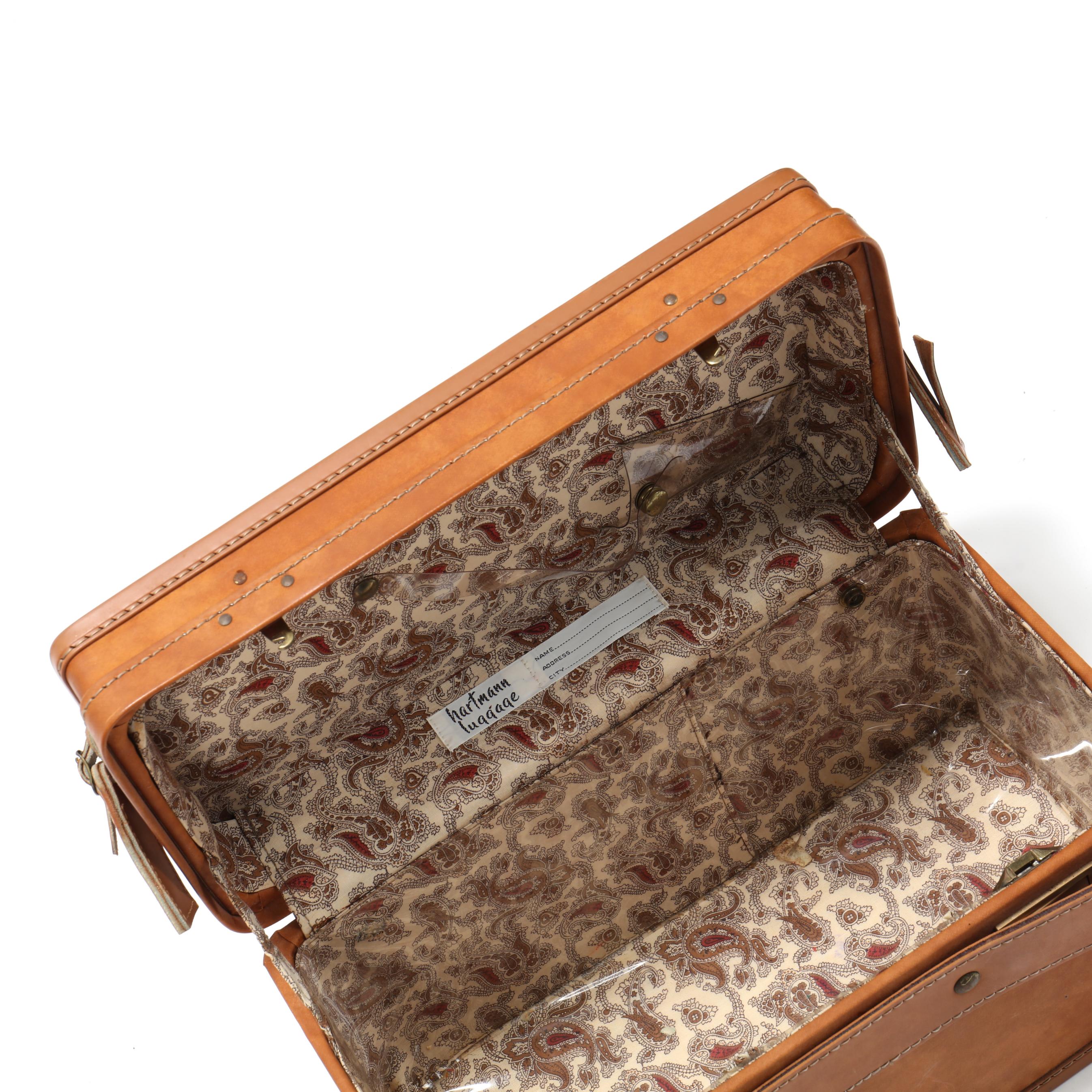Sold at Auction: Vintage Hartmann Luggage 4 Piece Set