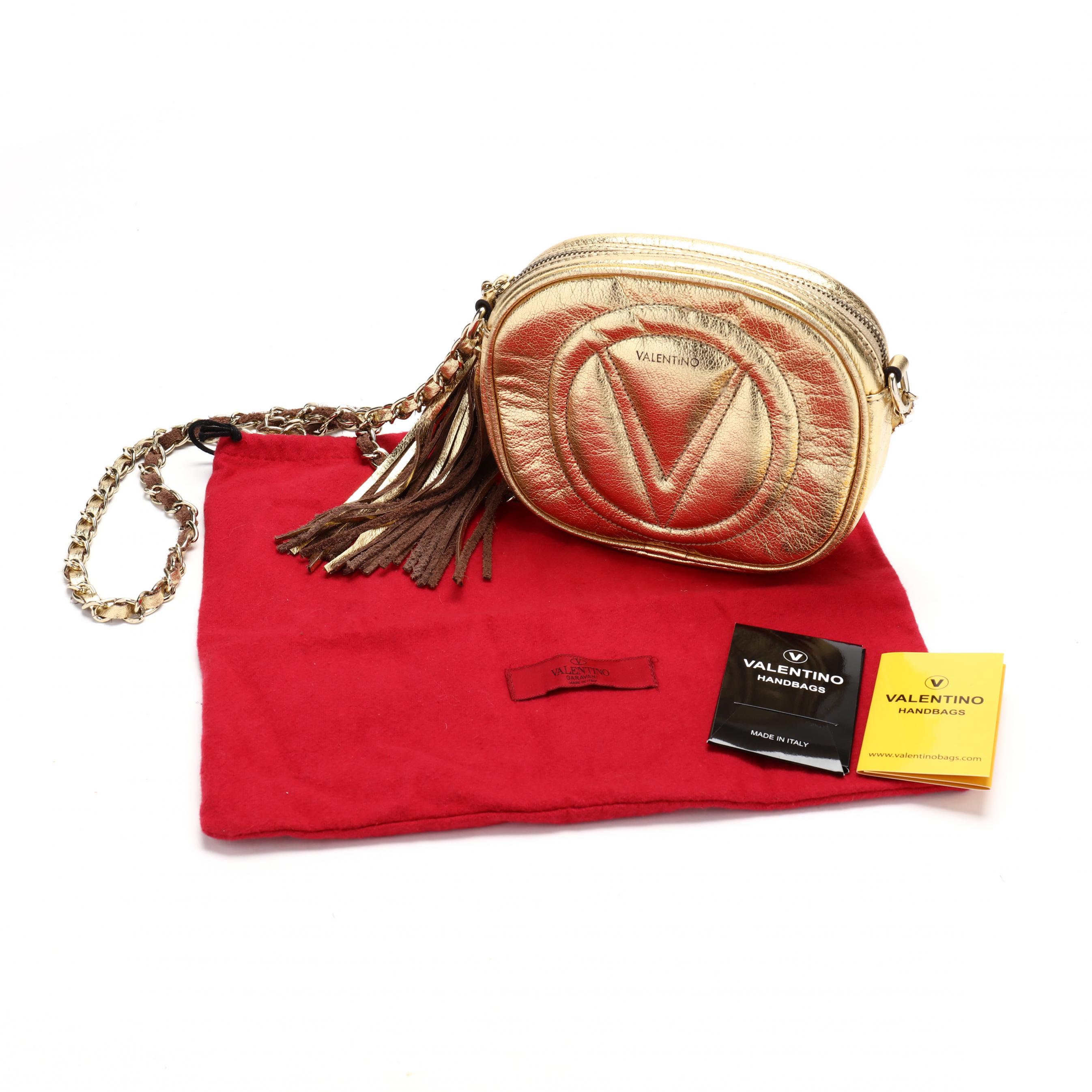 Metallic Gold Crossbody Bag, Mario Valentino Spa (Lot 1025 - Estate Jewelry  & FashionSep 15, 2022, 10:00am)