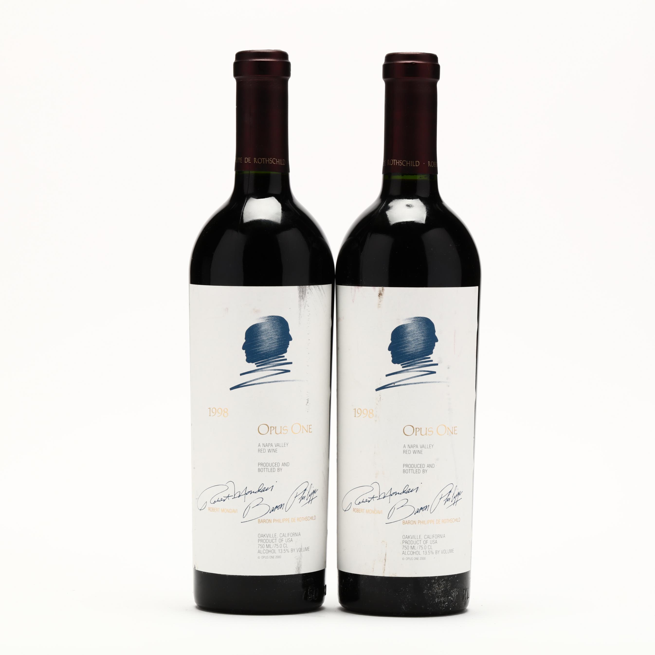 Opus One - Vintage 1998 (Lot 8152 - Fine WineDec 1, 2022, 12:00pm)